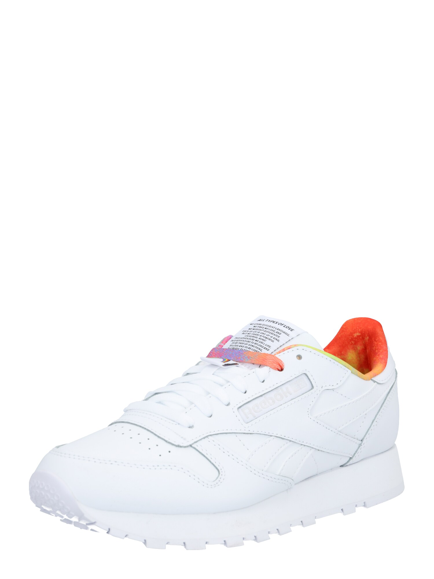 Reebok Classic Sportbačiai be auliuko 'CL LTHR'  mišrios spalvos / balta