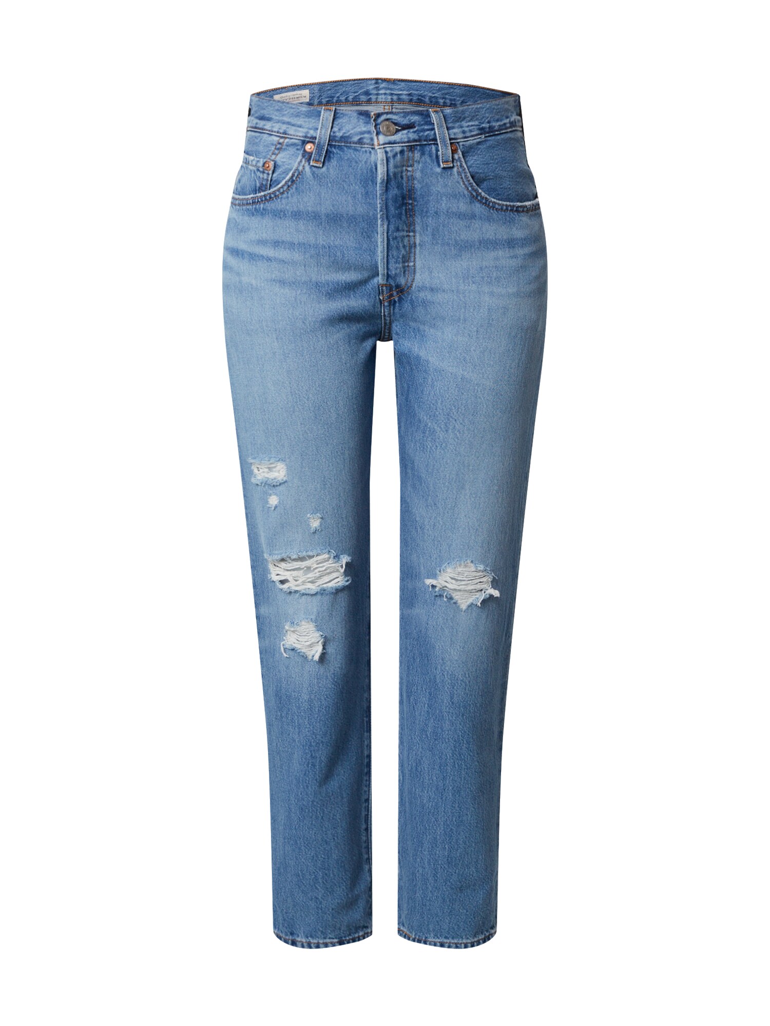 LEVI'S Džinsai '501® CROP'  tamsiai (džinso) mėlyna