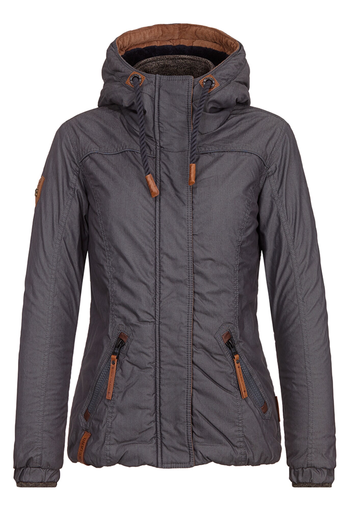 Naketano Dames Tussenjas Rosenduft Grijs naketano kopen in de aanbieding