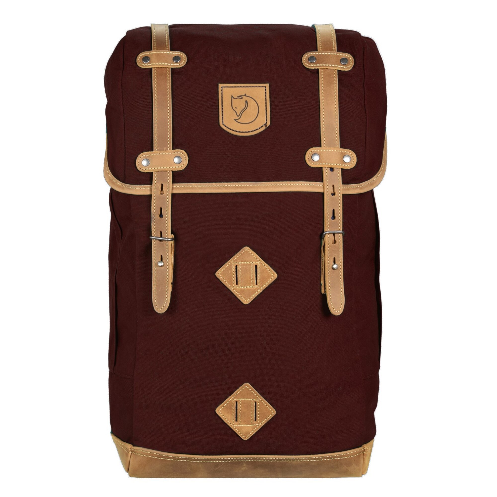 Fjallraven Heren Sportrugzak Lichtbruin Wijnrood fjallraven kopen in de aanbieding