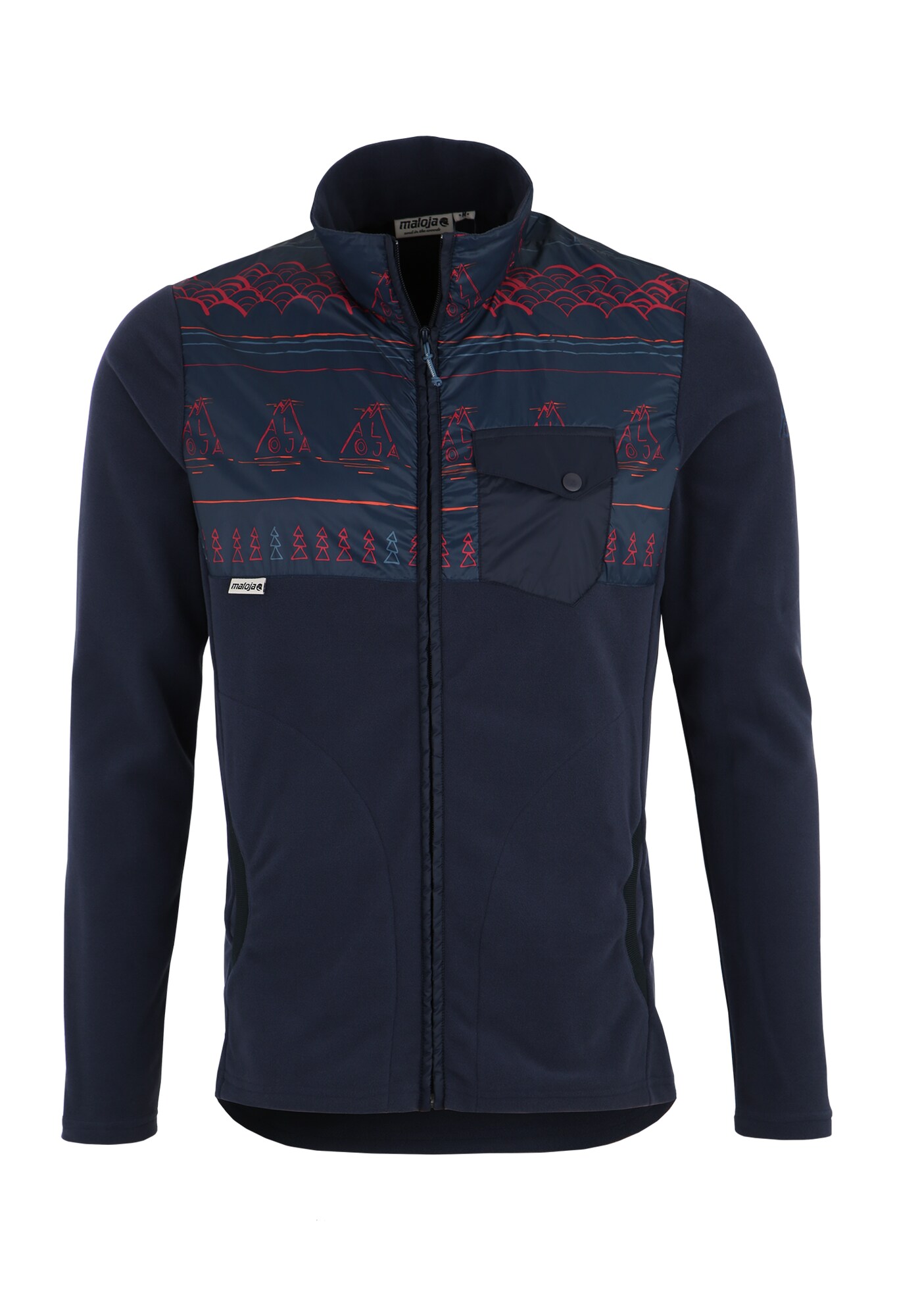 Maloja Heren Sportjas Talinm Donkerblauw maloja kopen in de aanbieding