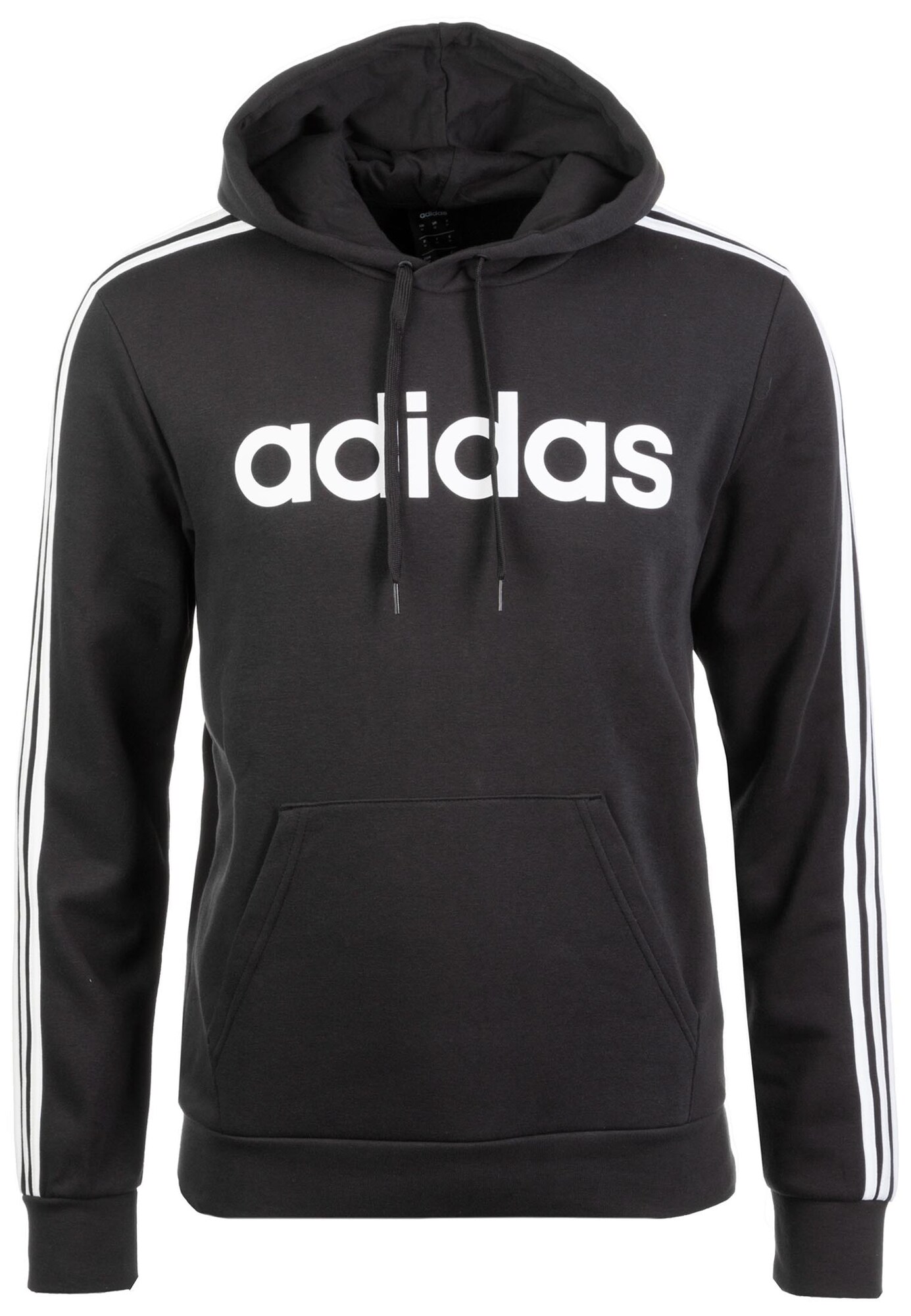 Adidas Performance Heren Sportsweatshirt Essentials Zwart Wit adidas performance kopen in de aanbieding