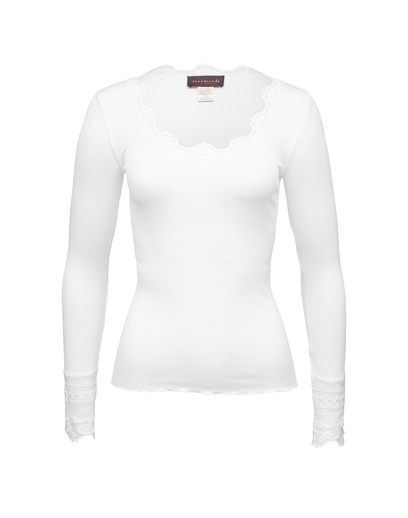 rosemunde Tricou  alb