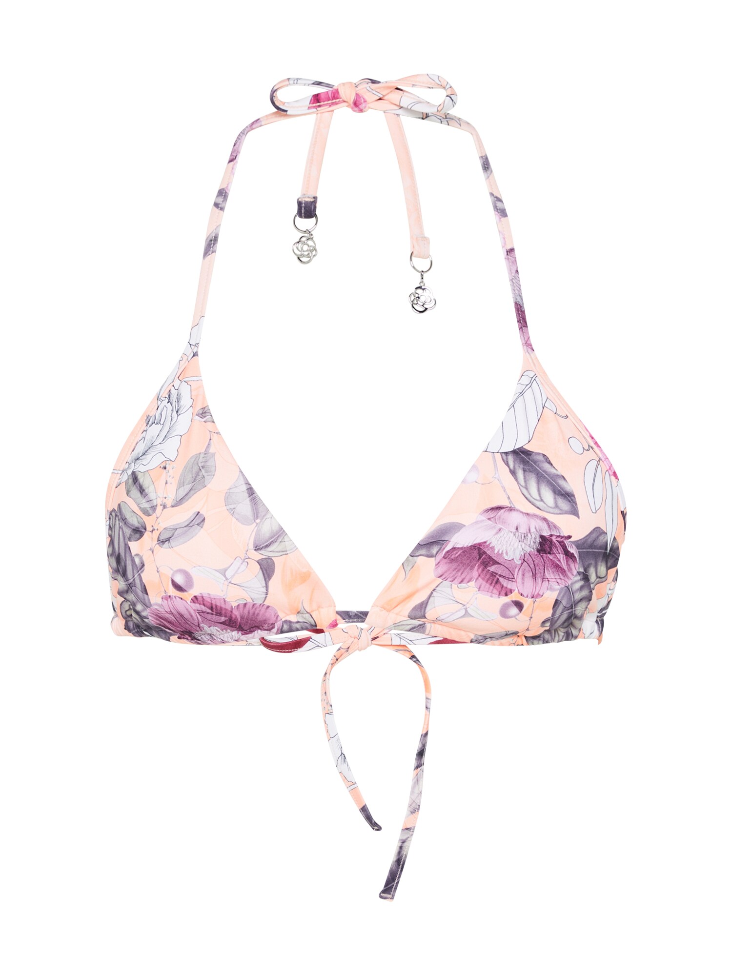 Seafolly Dames Bikinitop Slide Tri Abrikoos Pink seafolly kopen in de aanbieding