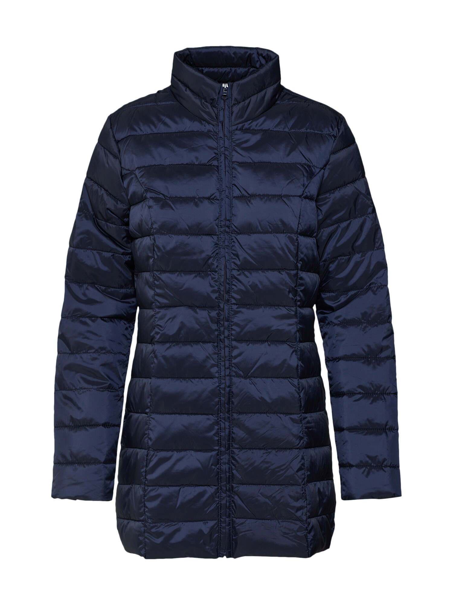 Jacqueline De Yong Dames Tussenmantel Donkerblauw jacqueline de yong kopen in de aanbieding