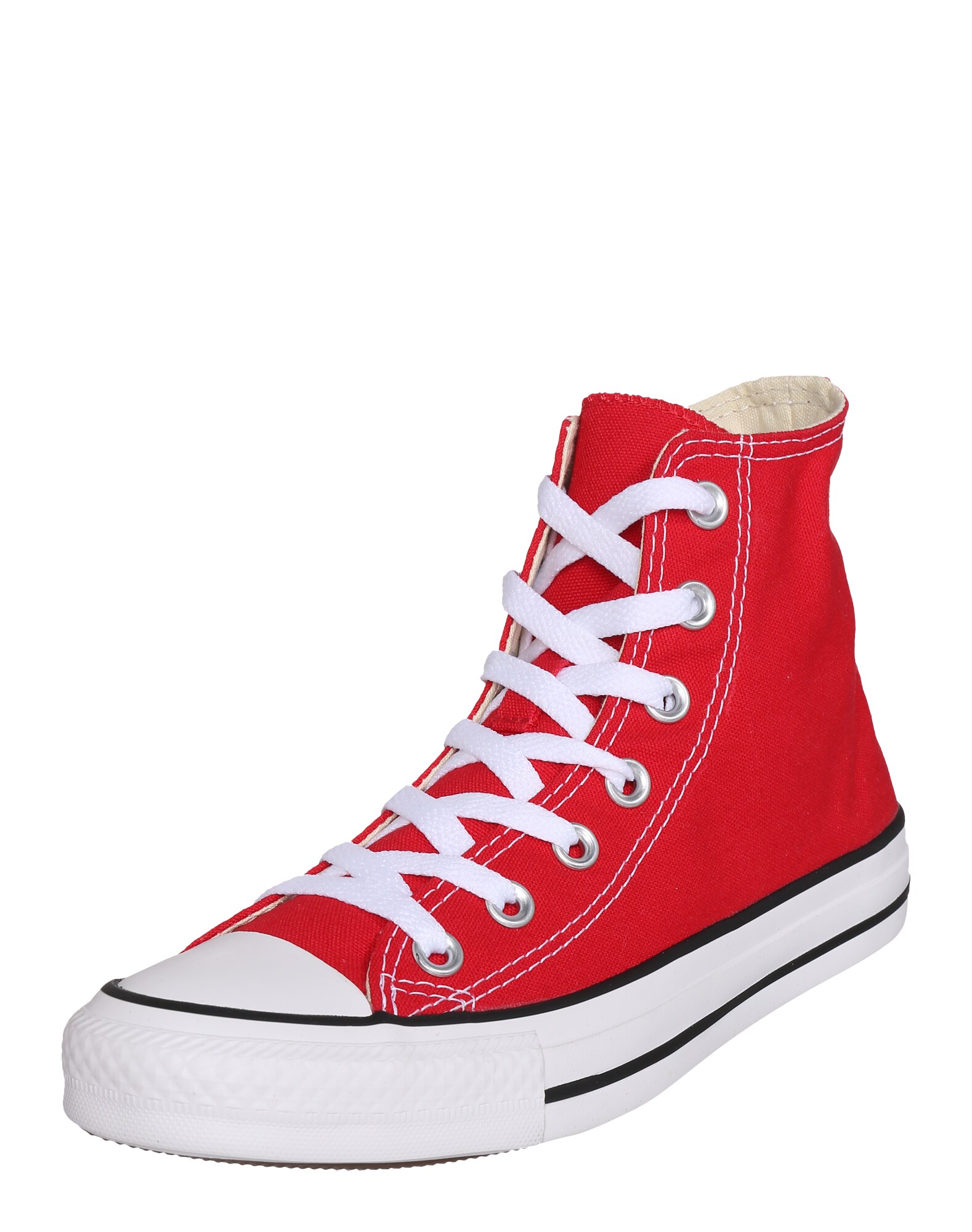 CONVERSE Sportbačiai su auliuku 'Chuck Taylor All Star Hi'  raudona / balta