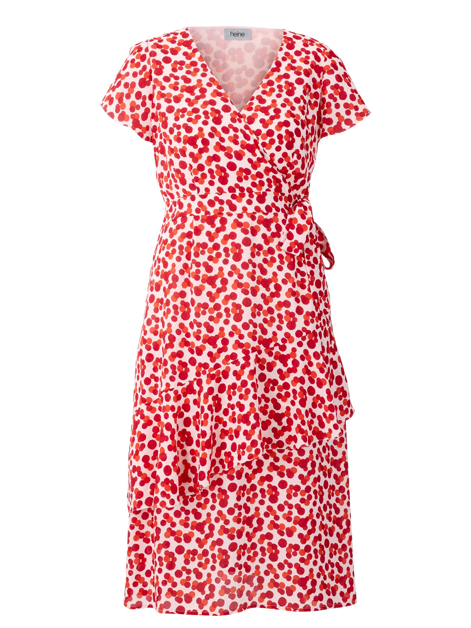 Heine Dames Zomerjurk Rood Wit heine kopen in de aanbieding