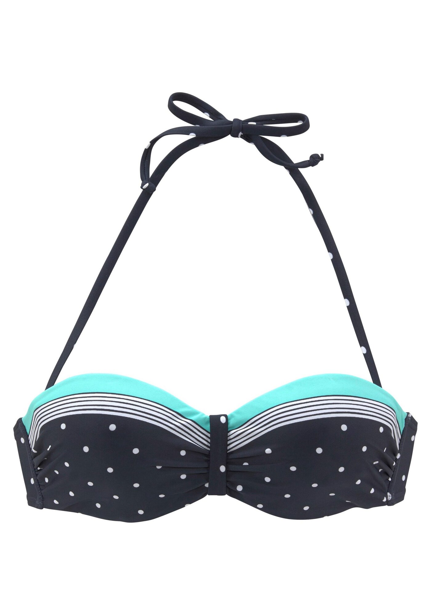 LASCANA Bikini felső 'Monroe'  kék / türkiz akciós termékkép 1