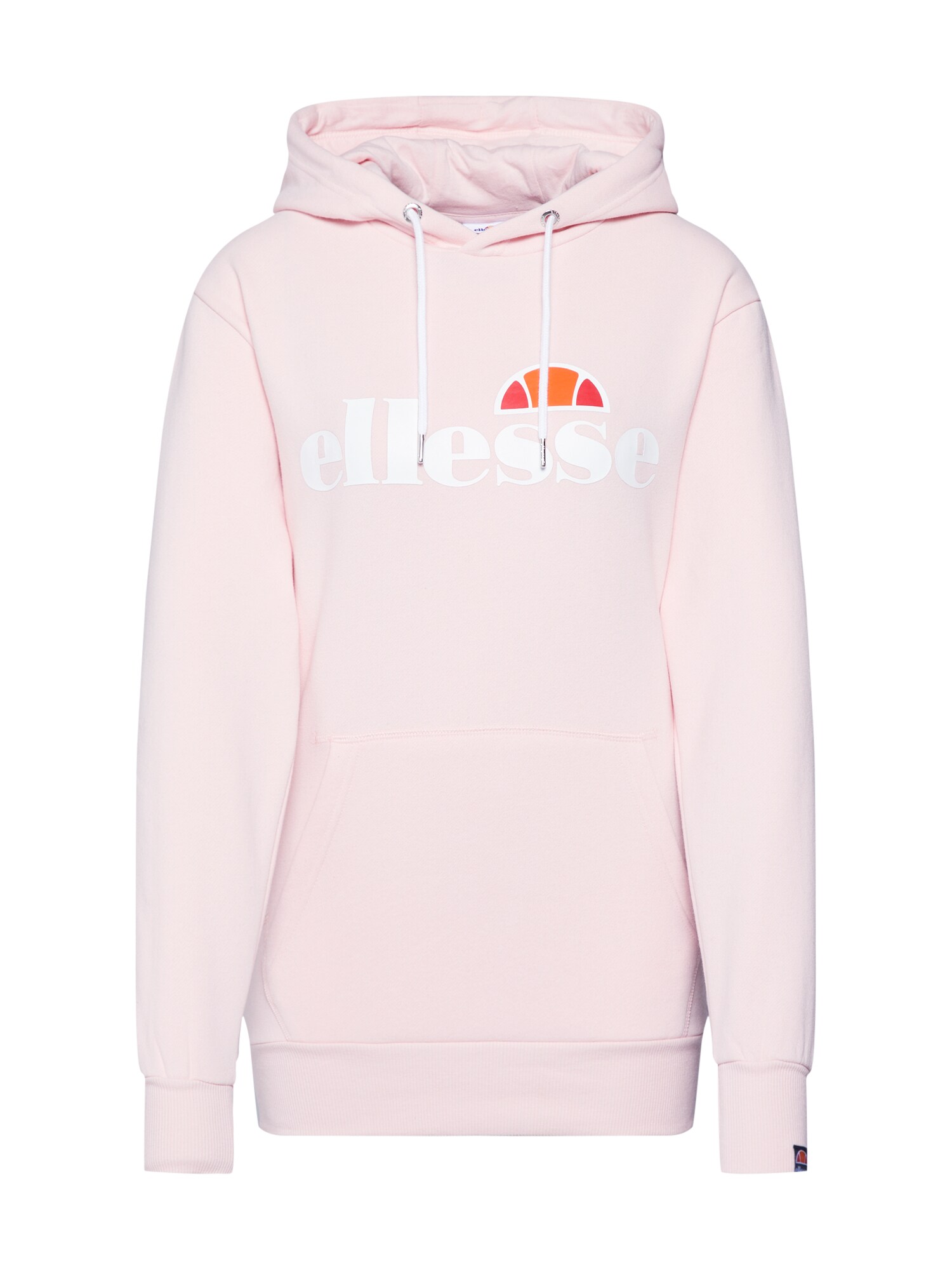 ELLESSE Mikina 'Torices'  tmavooranžová / ružová / červená / biela