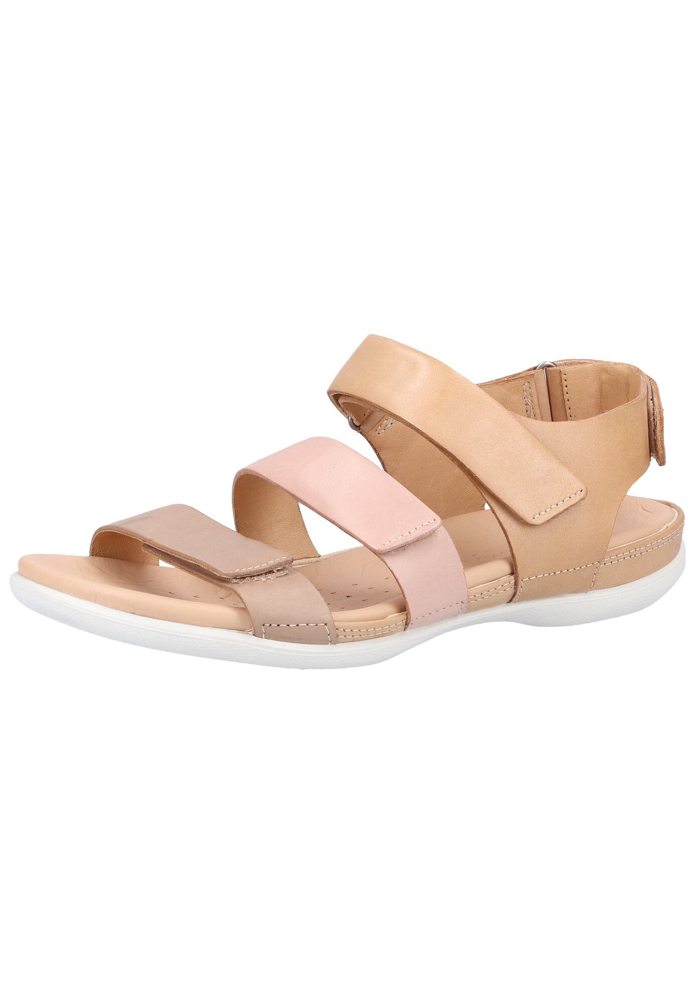 Ecco Dames Sandalen Met Riem Rosa Poederroze ecco kopen in de aanbieding