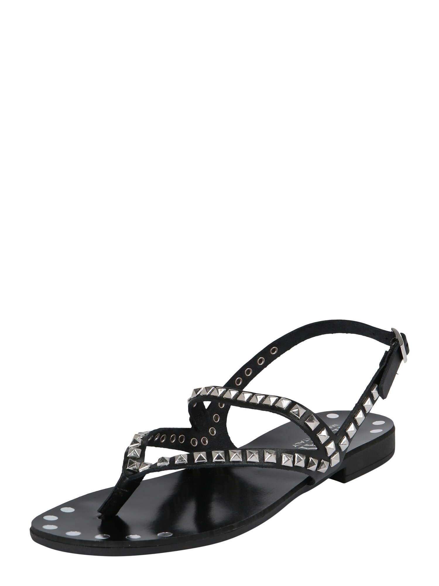 Replay Dames Teenslipper Cult Zwart Zilver replay kopen in de aanbieding