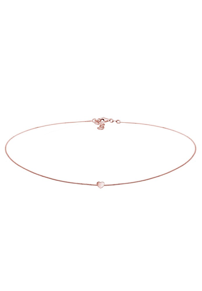 ELLI Choker 'Herz' Damen Größe One Size rosegold