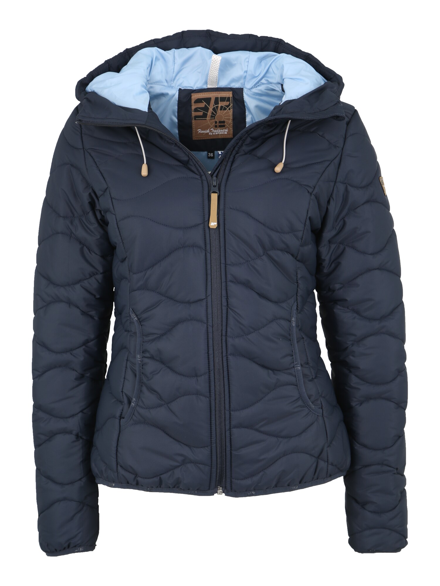 Icepeak Dames Outdoorjas Taika Donkerblauw icepeak kopen in de aanbieding