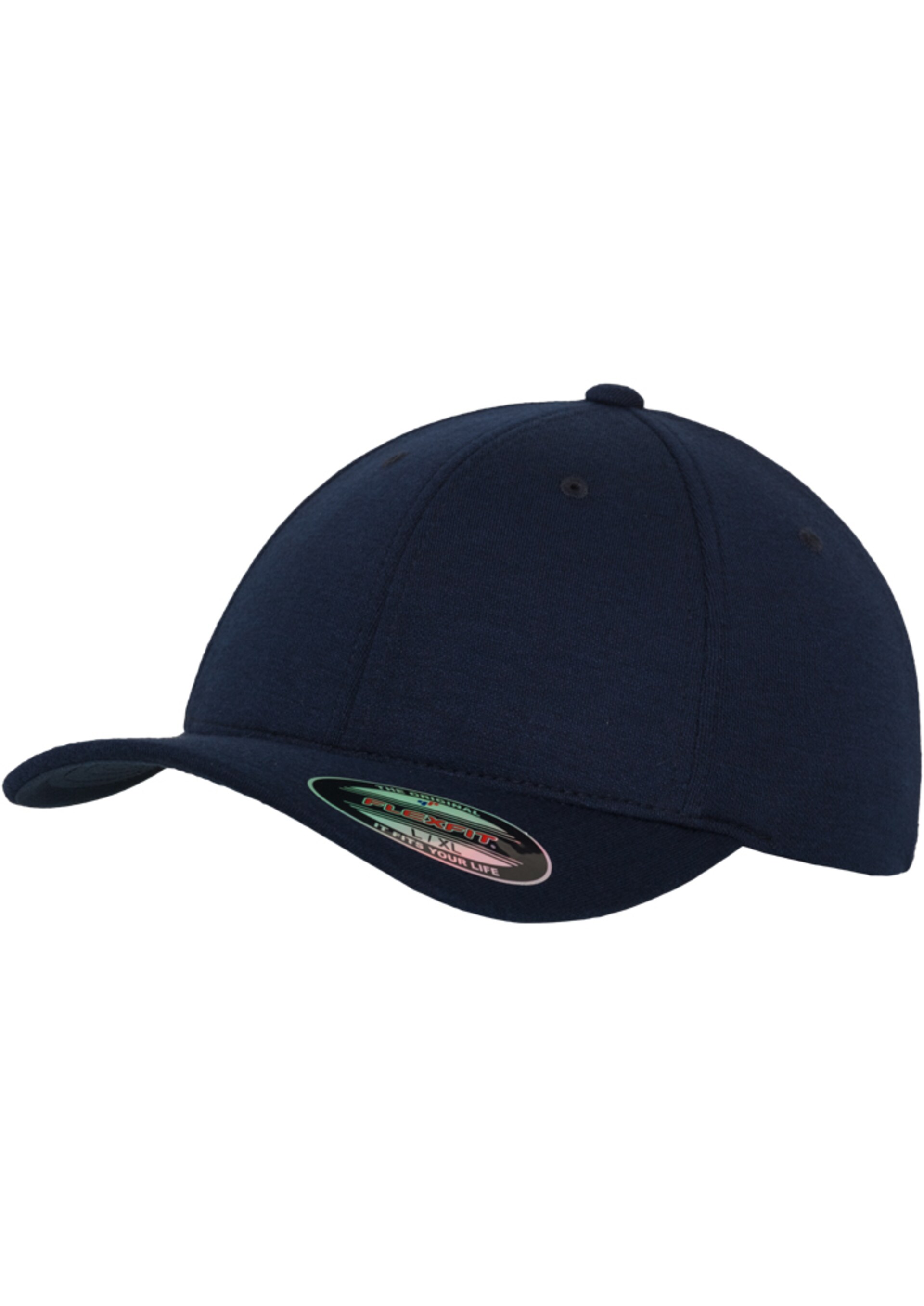 Flexfit Keps "Double Jersey Navy Stretch Fit " herr – bild 2