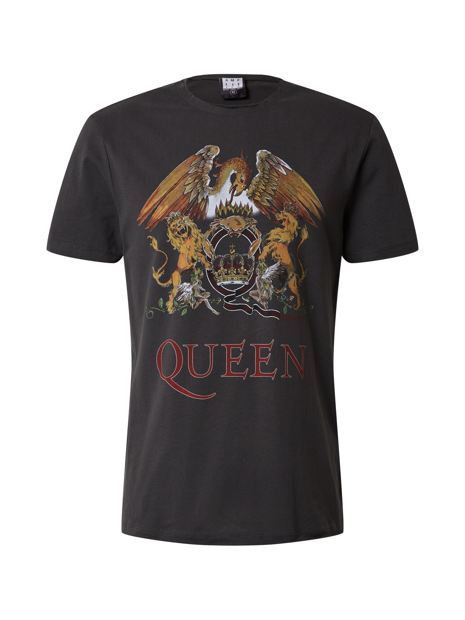 AMPLIFIED Marškinėliai 'QUEEN ROYAL QUEST'  tamsiai pilka