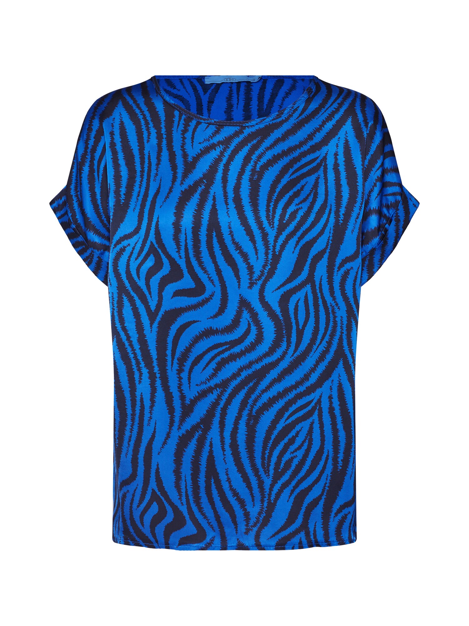 Aaiko Dames Shirt Merle Zebra Blauw aaiko kopen in de aanbieding