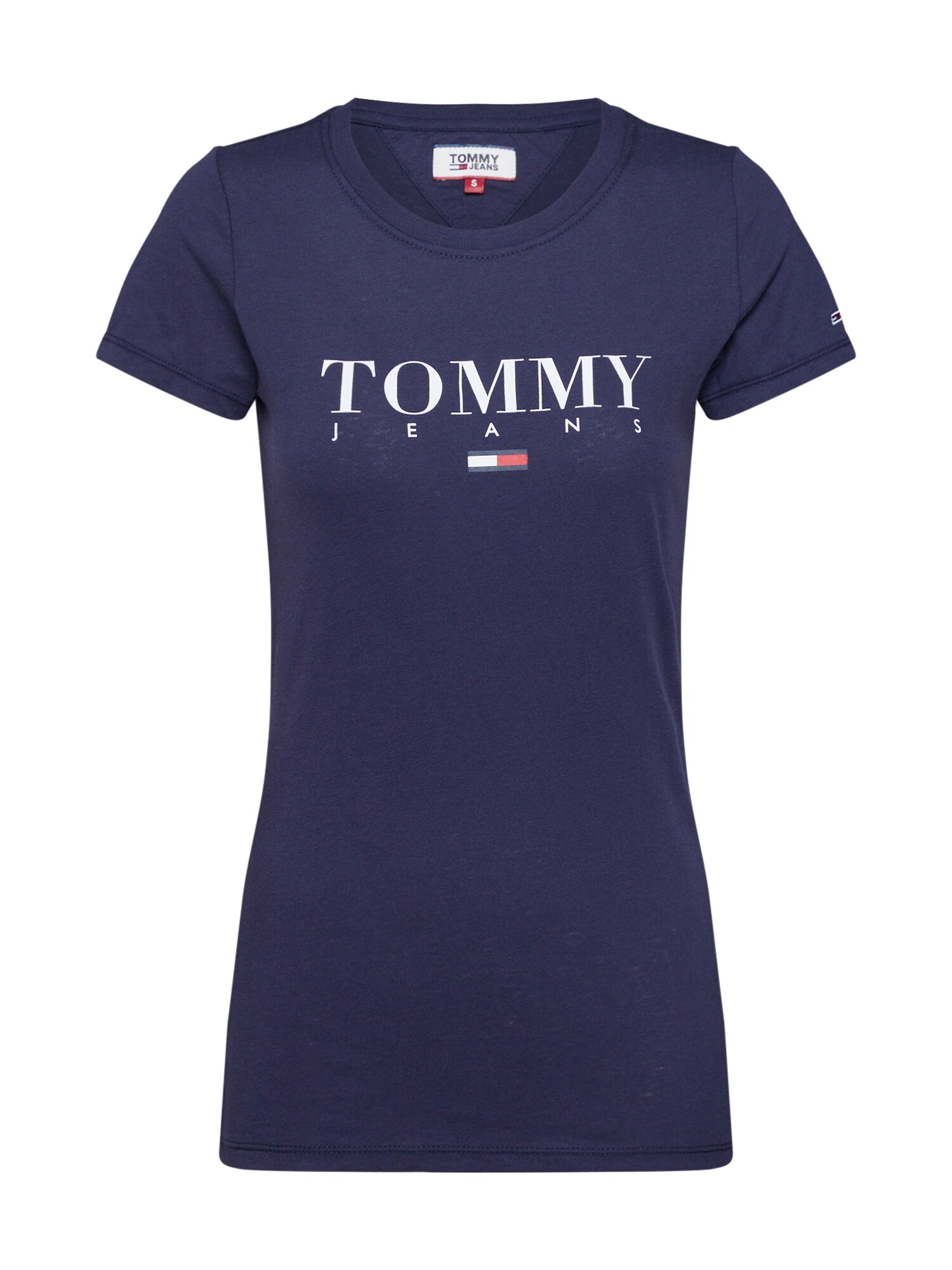 Tommy Jeans Marškinėliai 'Essential'  tamsiai mėlyna