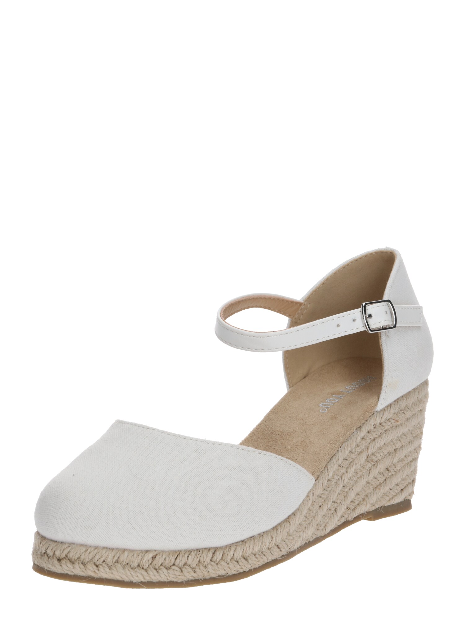 ABOUT YOU Espadrilės 'Paulina'  natūrali balta