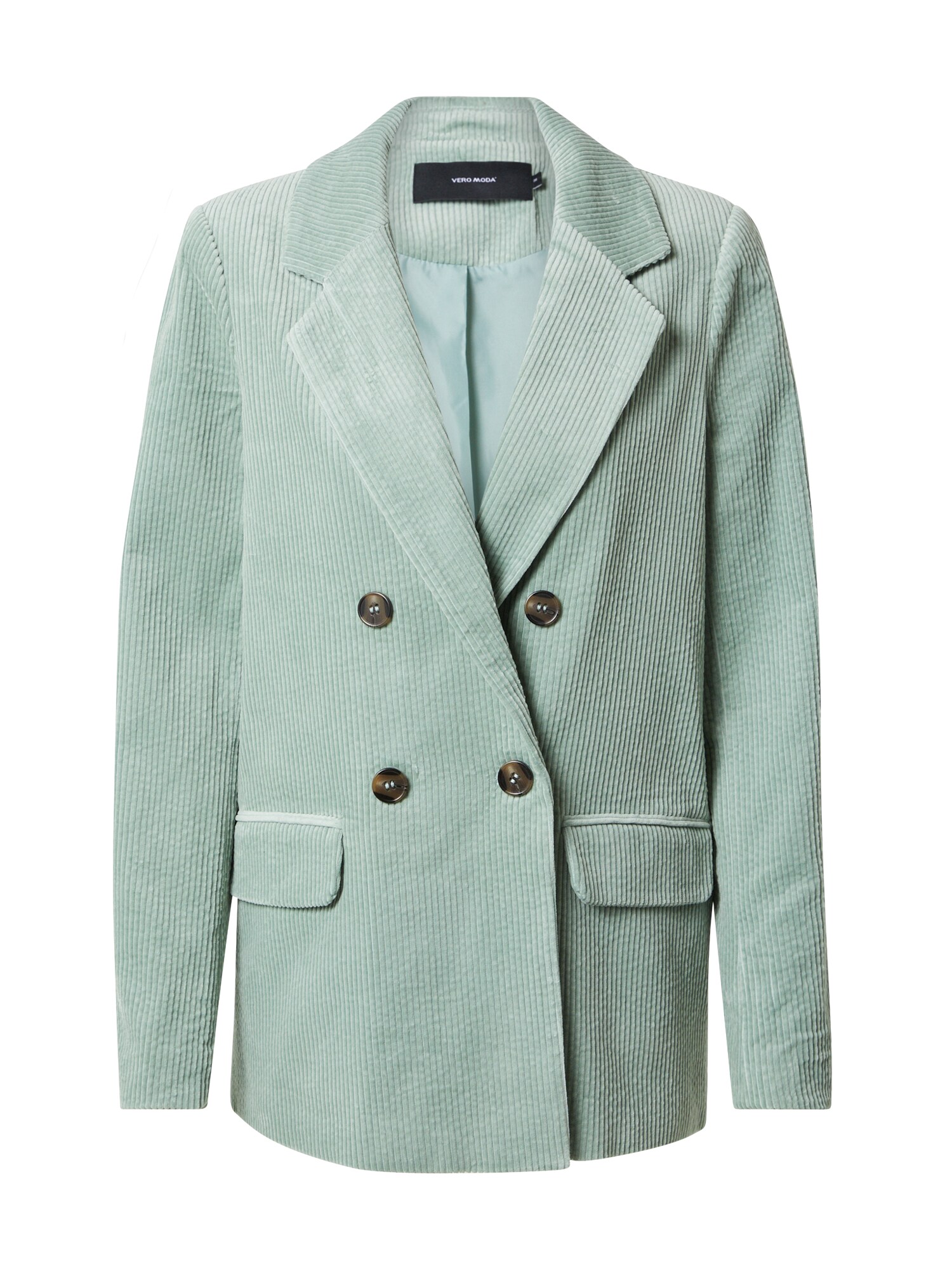 VERO MODA Blazer švarkas  nefrito spalva / mėtų spalva