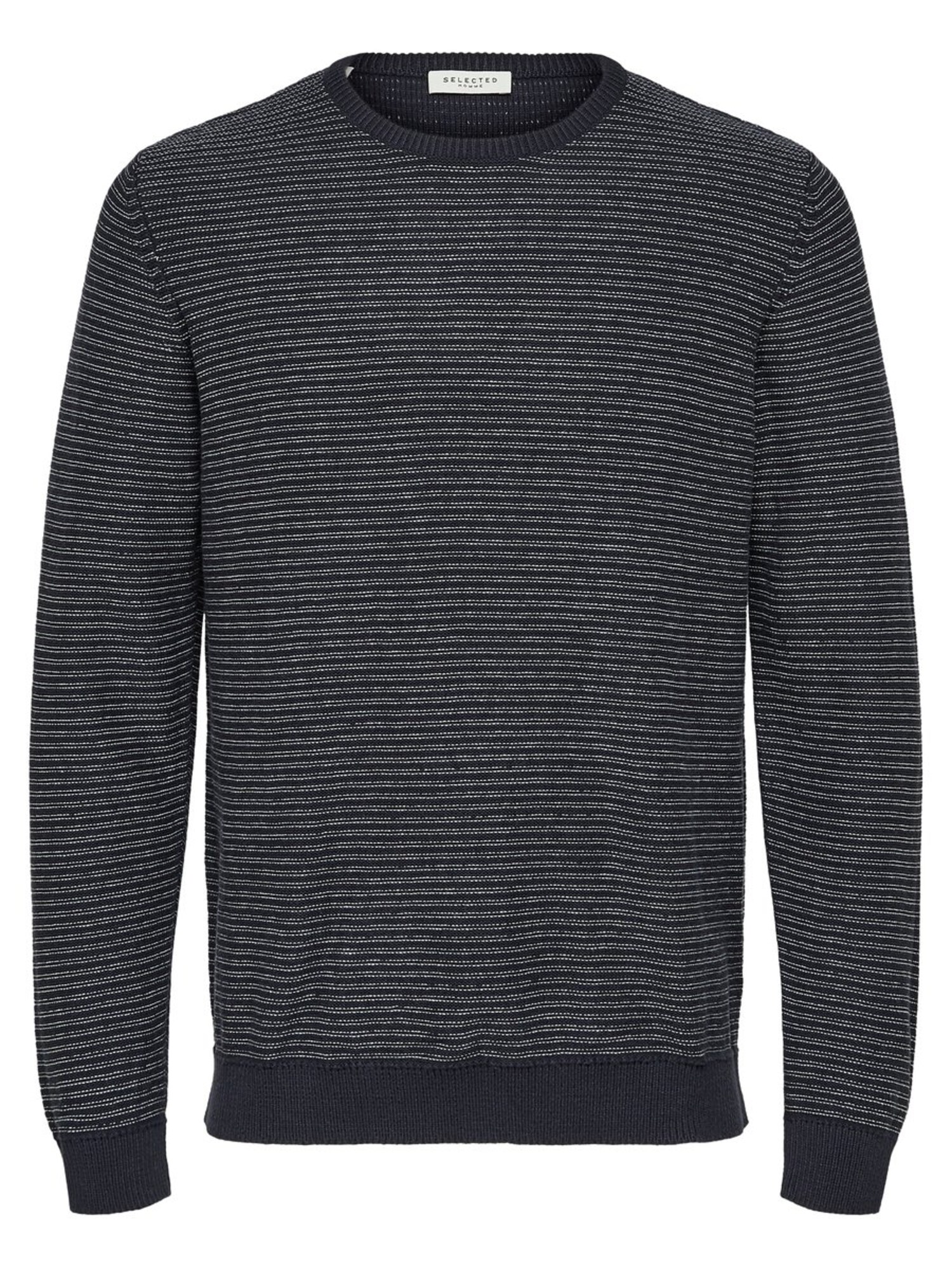 Selected Homme Heren Trui Nachtblauw Grafiet selected homme kopen in de aanbieding