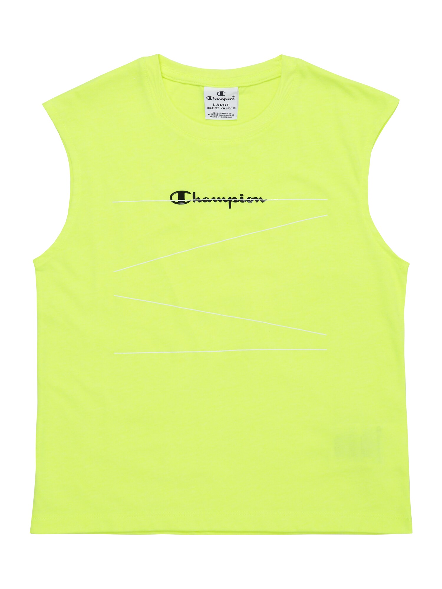 Champion Authentic Athletic Apparel Palaidinė be rankovių  neoninė geltona