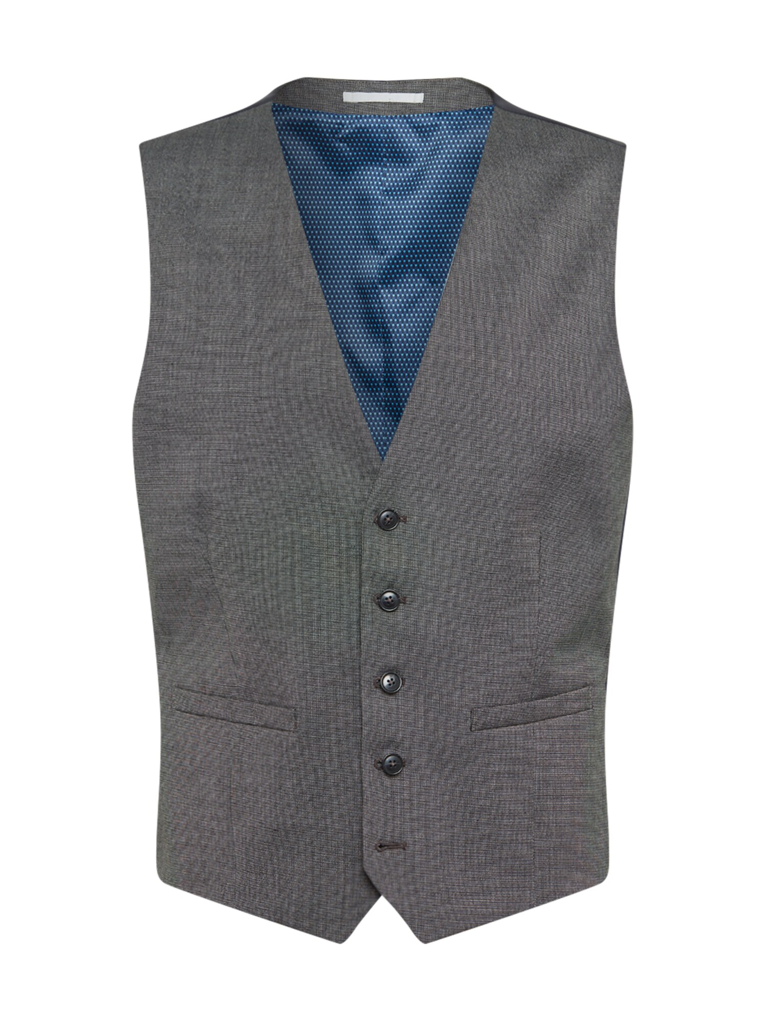 BURTON MENSWEAR LONDON Kostiuminė liemenė  pilka