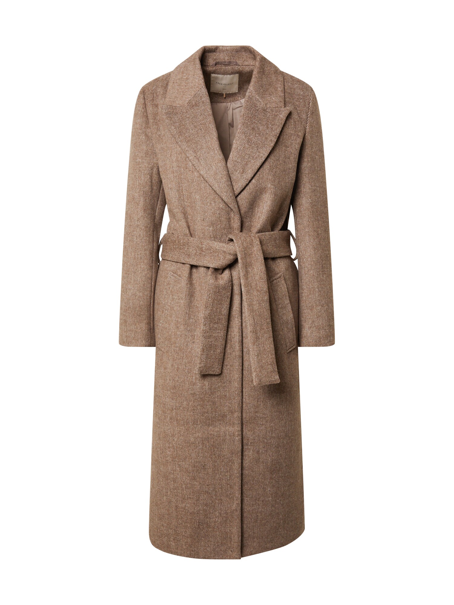 Freequent Rudeninis-žieminis paltas  marga smėlio spalva