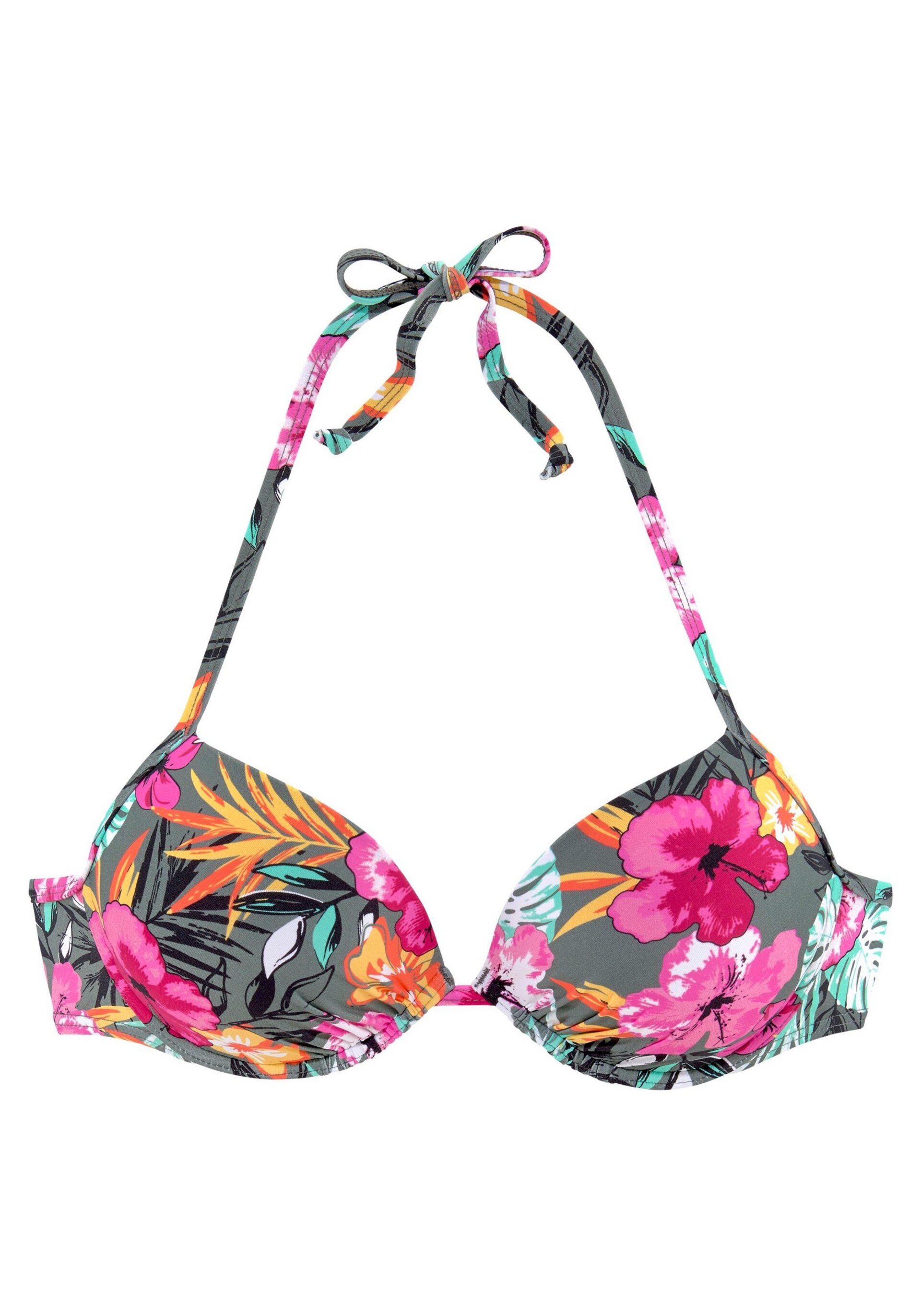 Buffalo Bikiniöverdel gul / grå bikinis dam