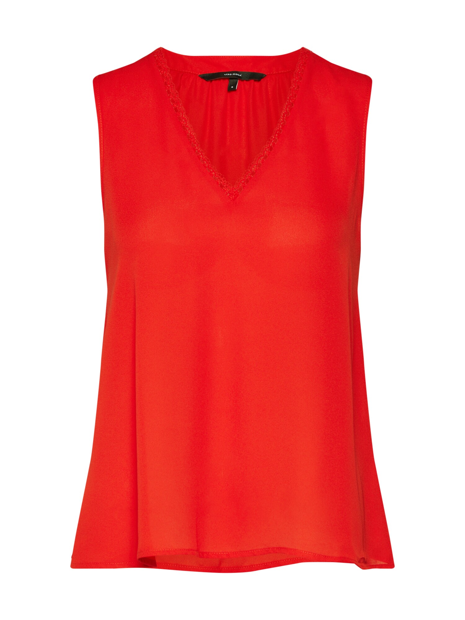 Vero Moda Dames Blouse Lea Rood vero moda kopen in de aanbieding