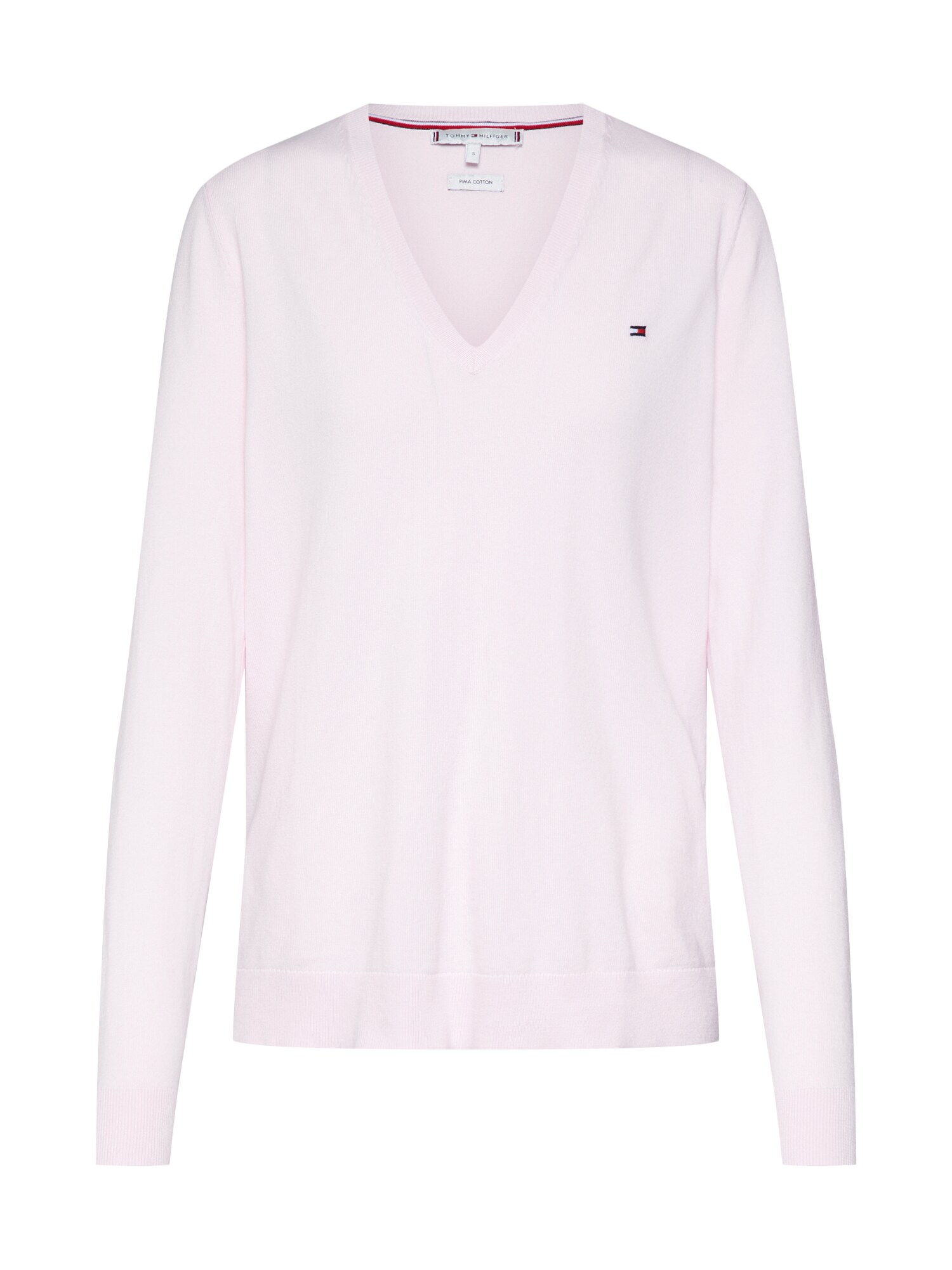 TOMMY HILFIGER Megztinis 'HERITAGE SWEATER'  rožių spalva