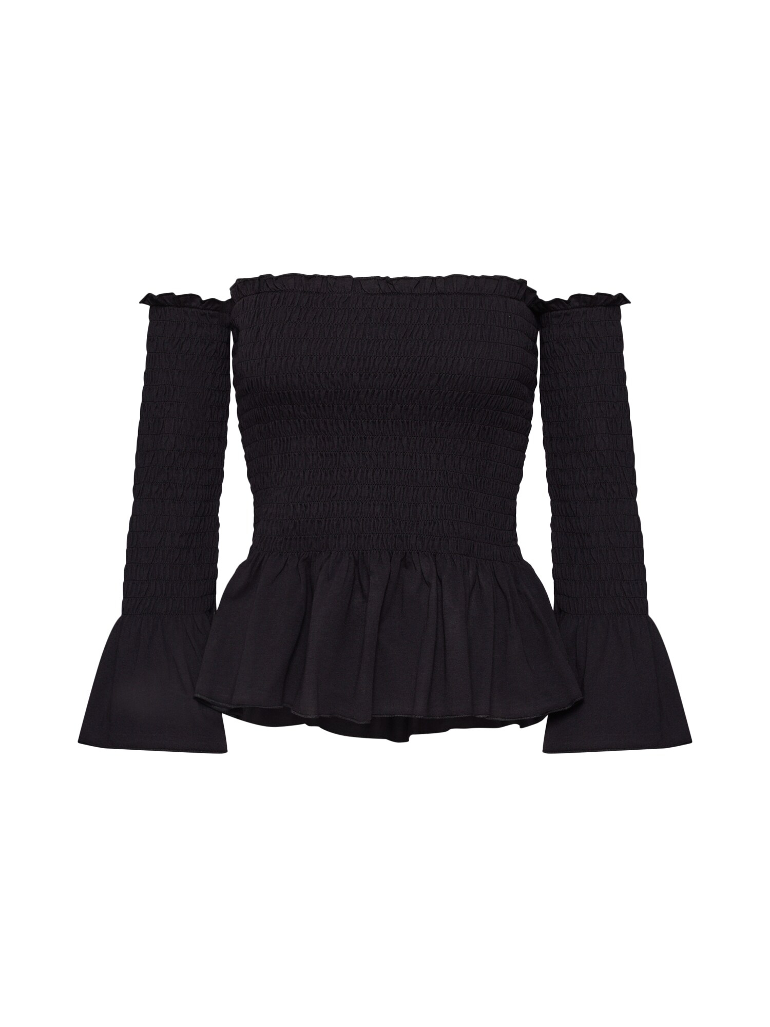 Review Dames Shirt Off Shoulder Zwart review kopen in de aanbieding