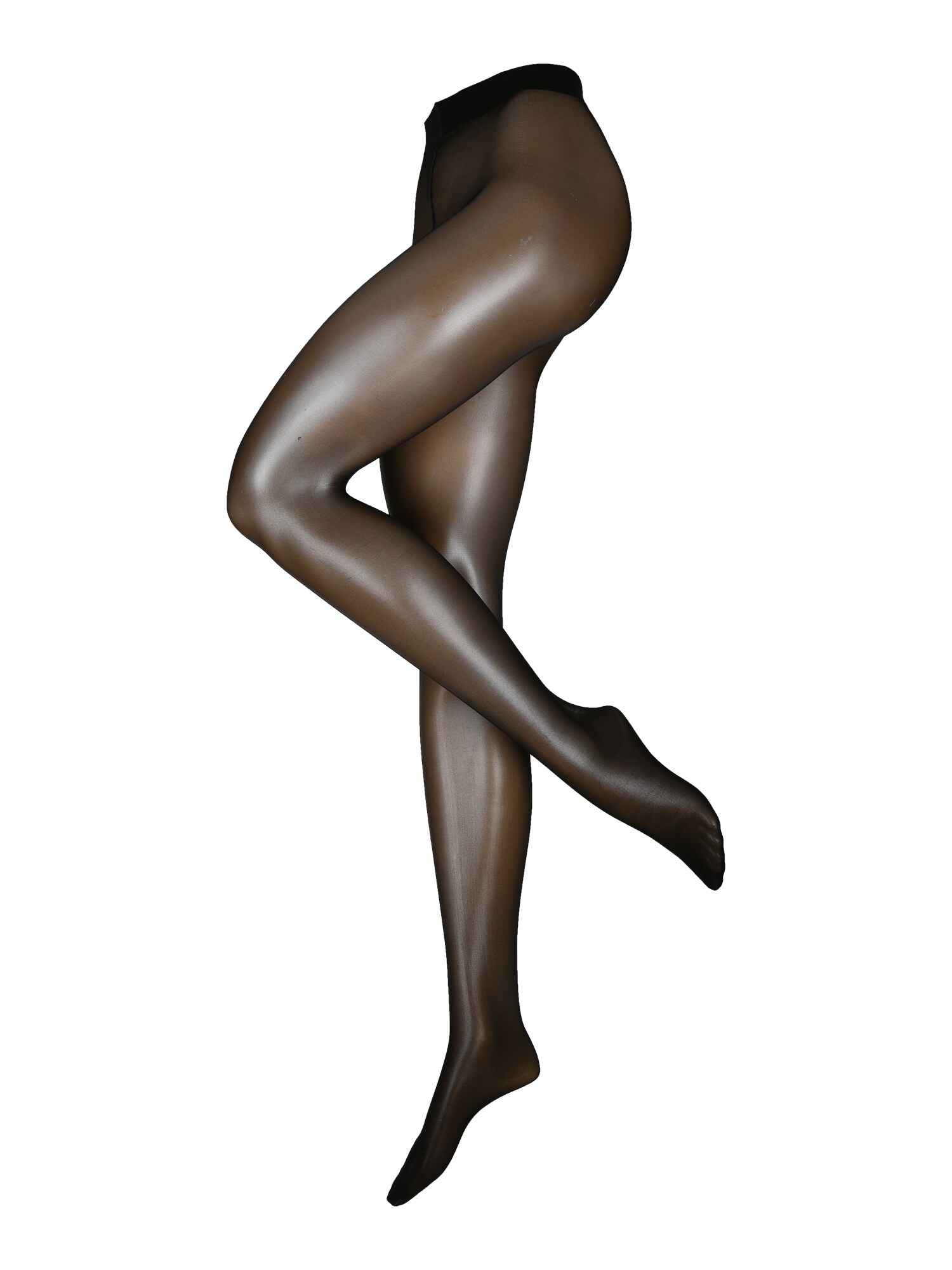 FALKE Ștrampeni fini 'Seidenglatt'  negru