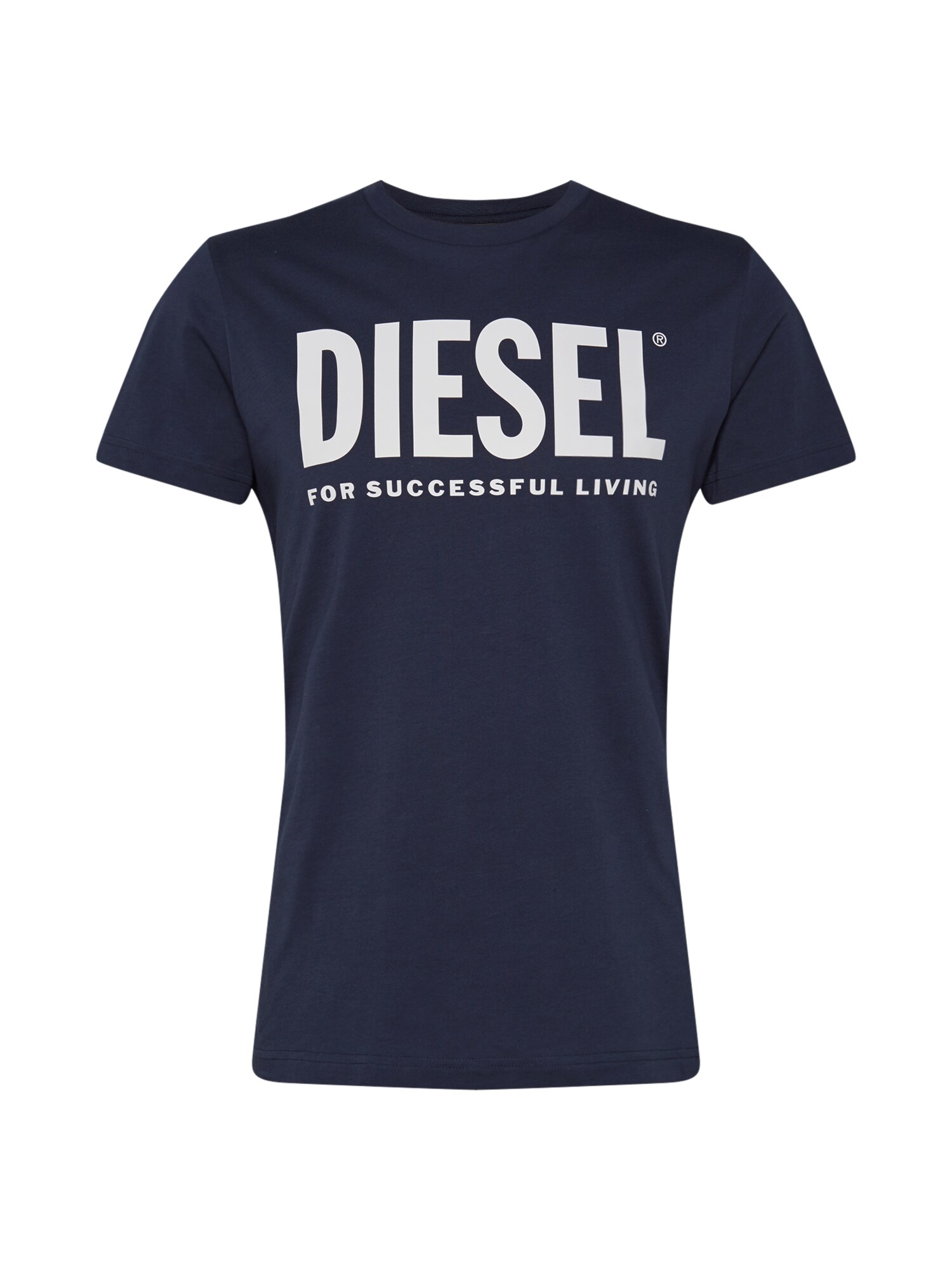 DIESEL Marškinėliai  balta / mėlyna