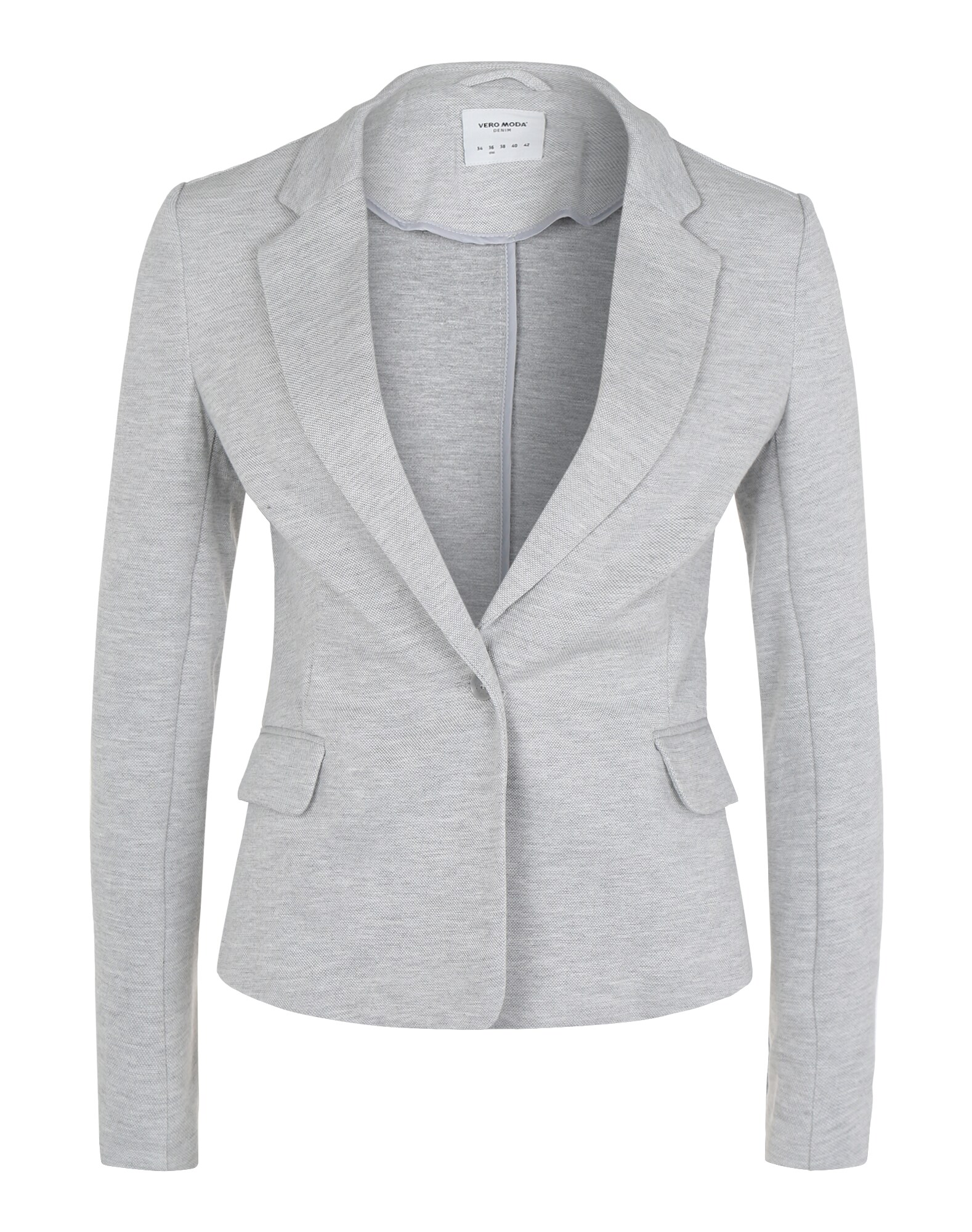 Vero Moda Dames Blazers Vmjulia Grijs Gemeleerd vero moda kopen in de aanbieding