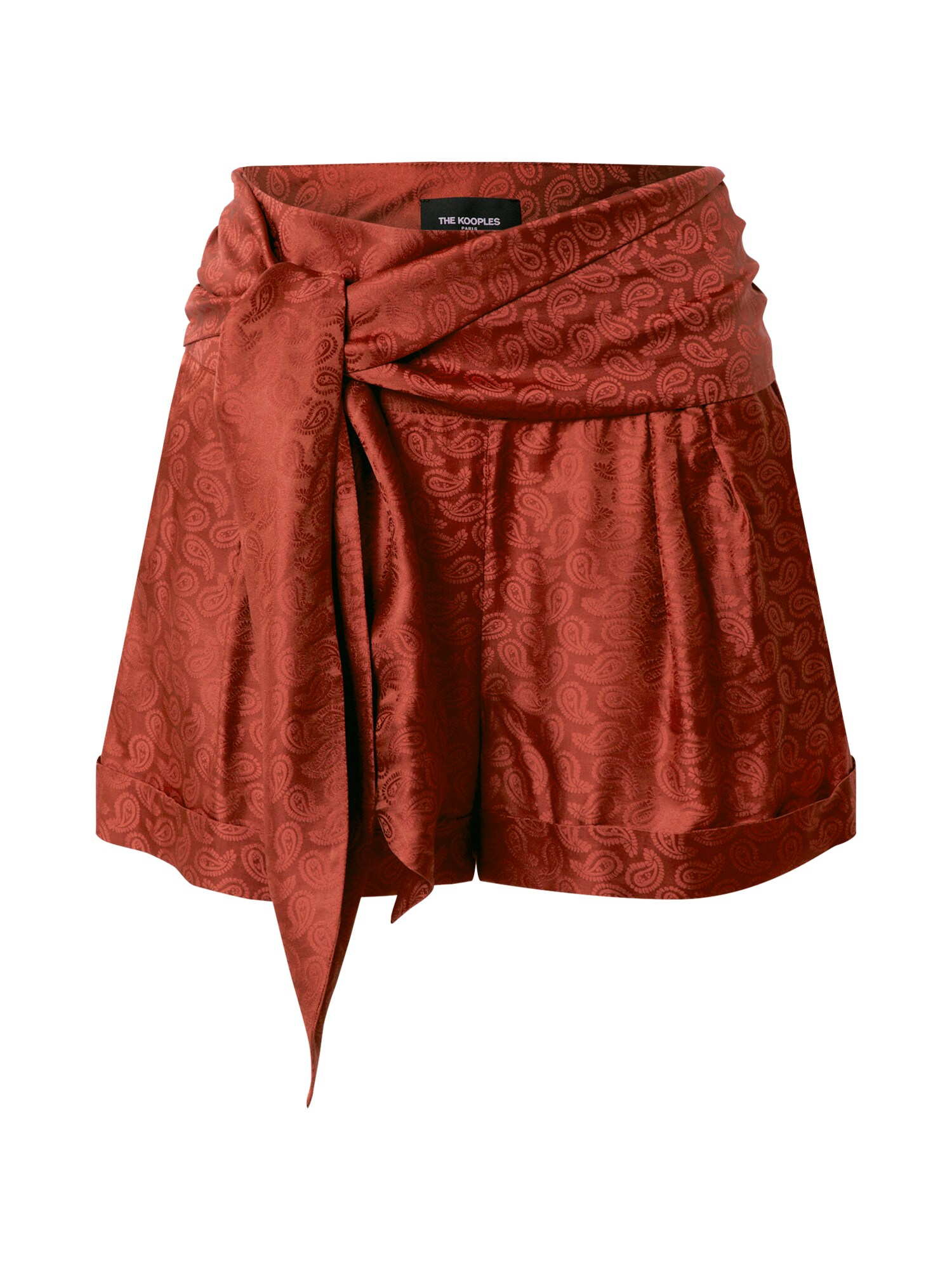 The Kooples Kelnės  tamsiai raudona / vyšninė spalva