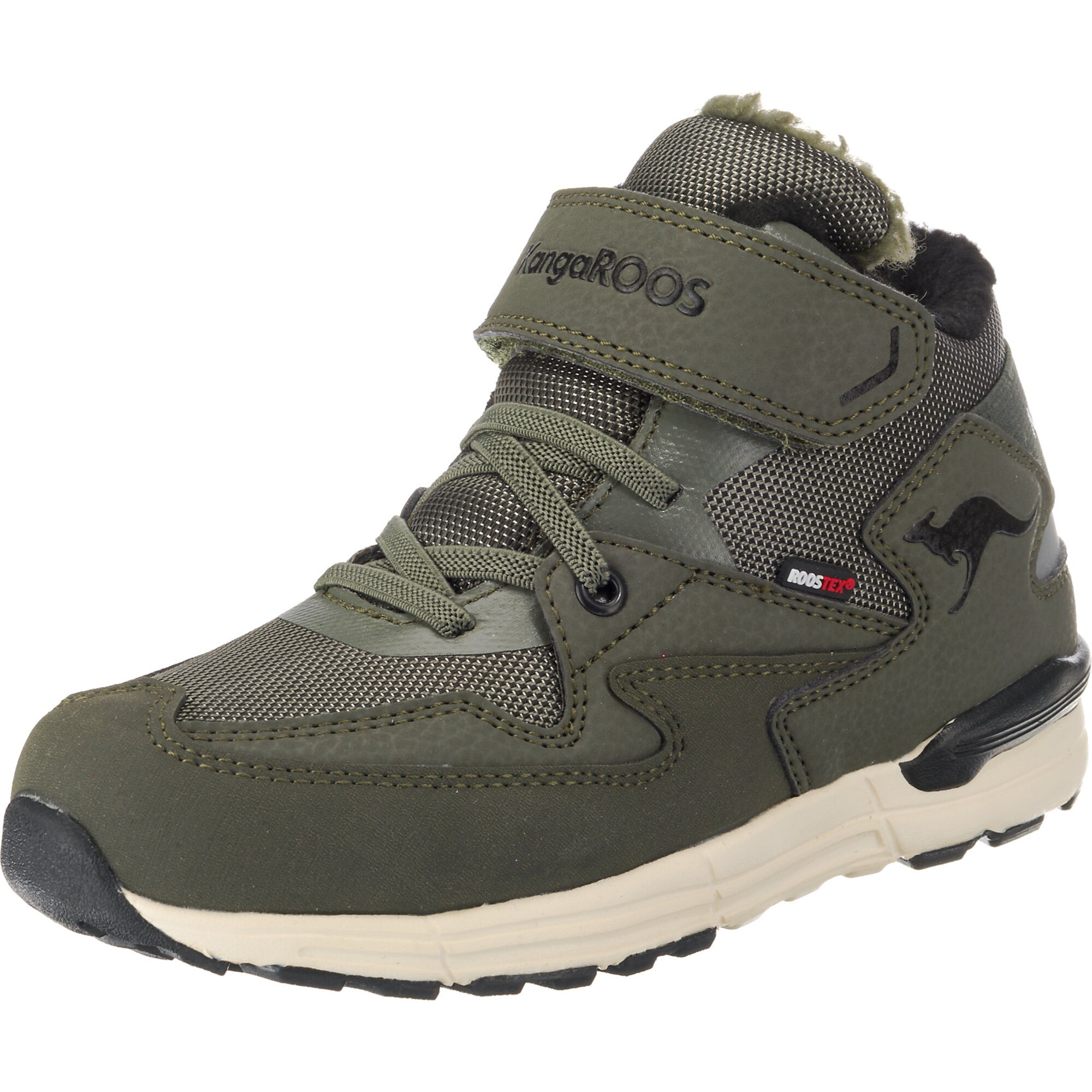 Kangaroos Jongens Lage Schoen Snibo Ev Rtx Olijfgroen kangaroos kopen in de aanbieding