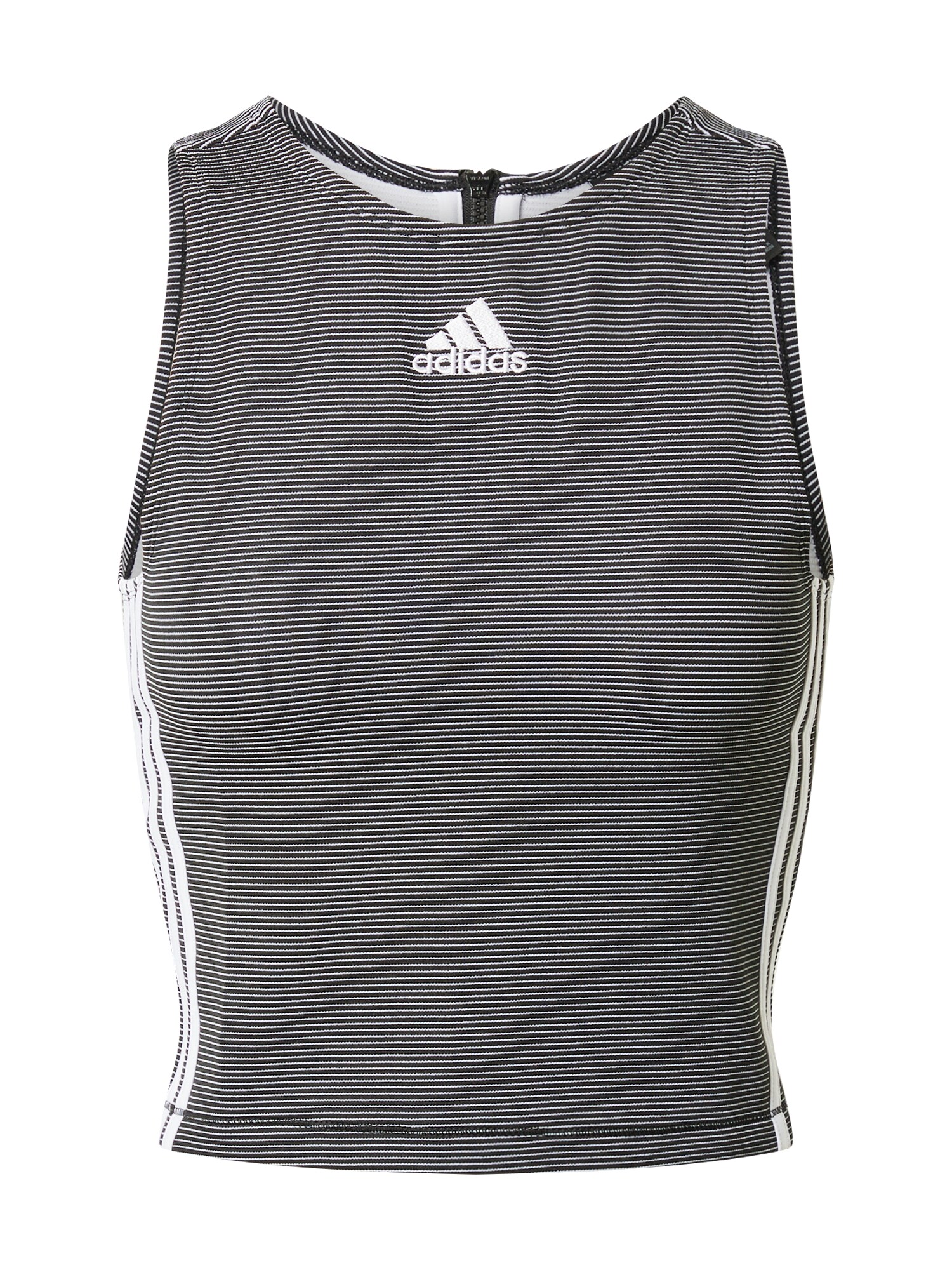 ADIDAS SPORTSWEAR Športový top  čierna / biela