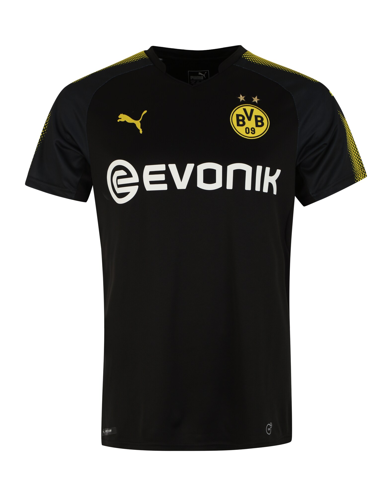 Puma Heren Tricot Replica Geel Zwart Wit puma kopen in de aanbieding