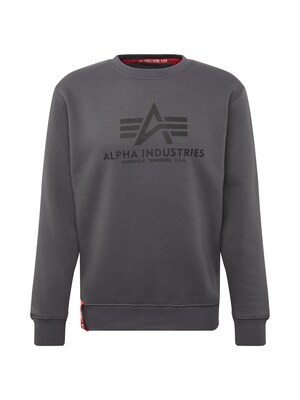 ALPHA INDUSTRIES Sudadera  antracita / gris oscuro