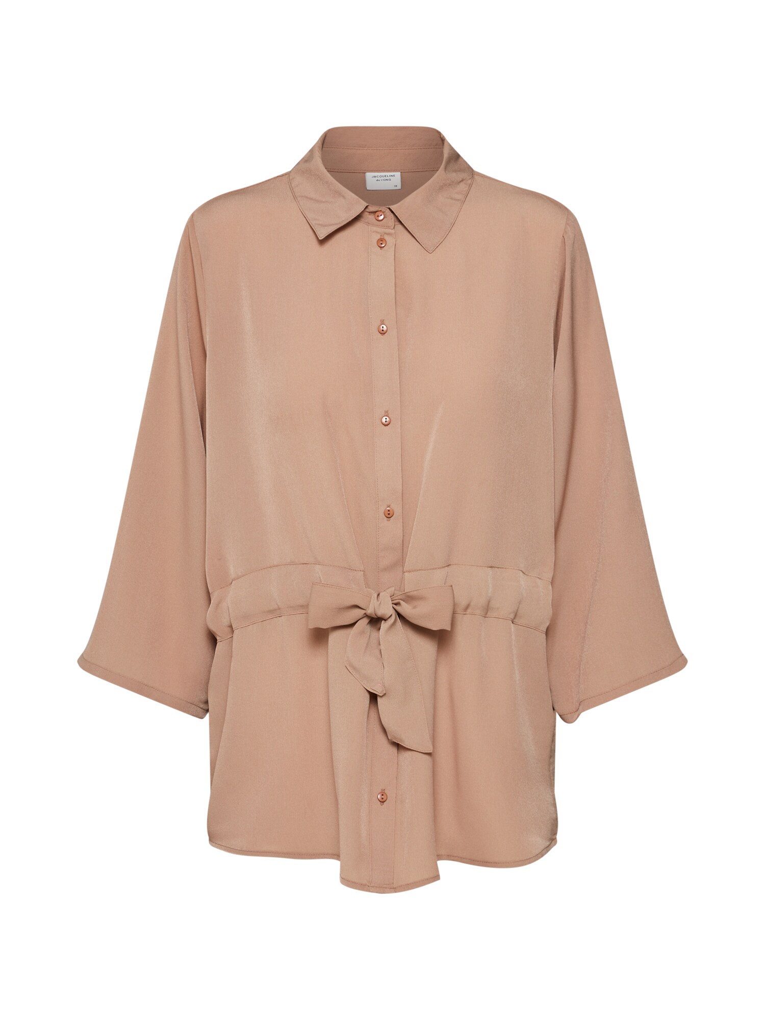 Jacqueline De Yong Dames Blouse Bruin jacqueline de yong kopen in de aanbieding