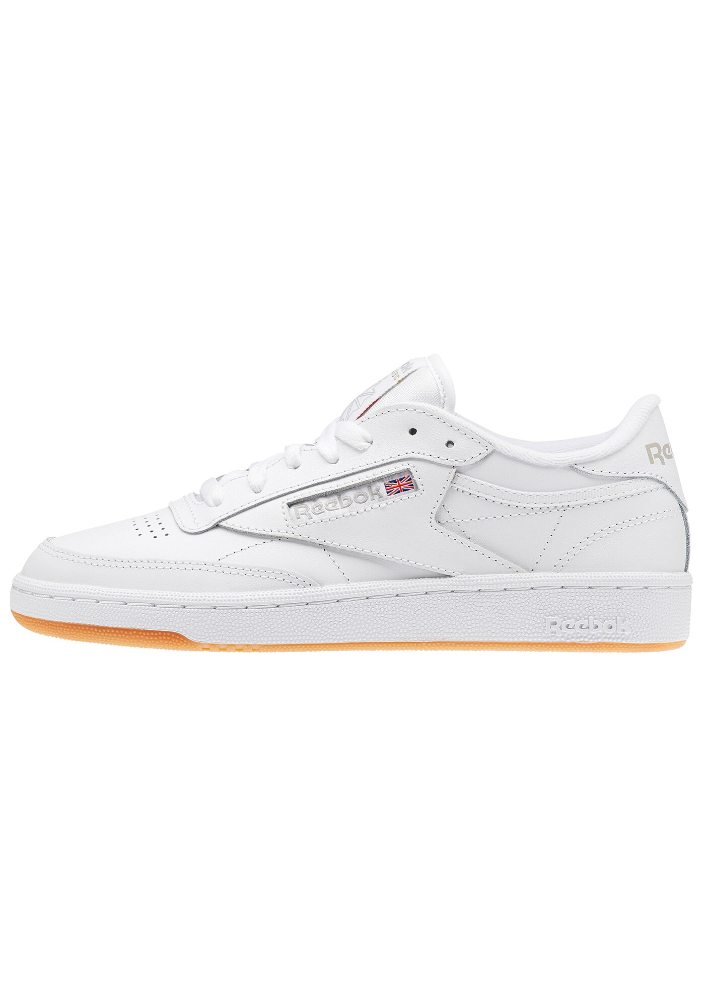 Reebok Classic Dames Sneakers Laag Club C 85 Wit reebok classic kopen in de aanbieding