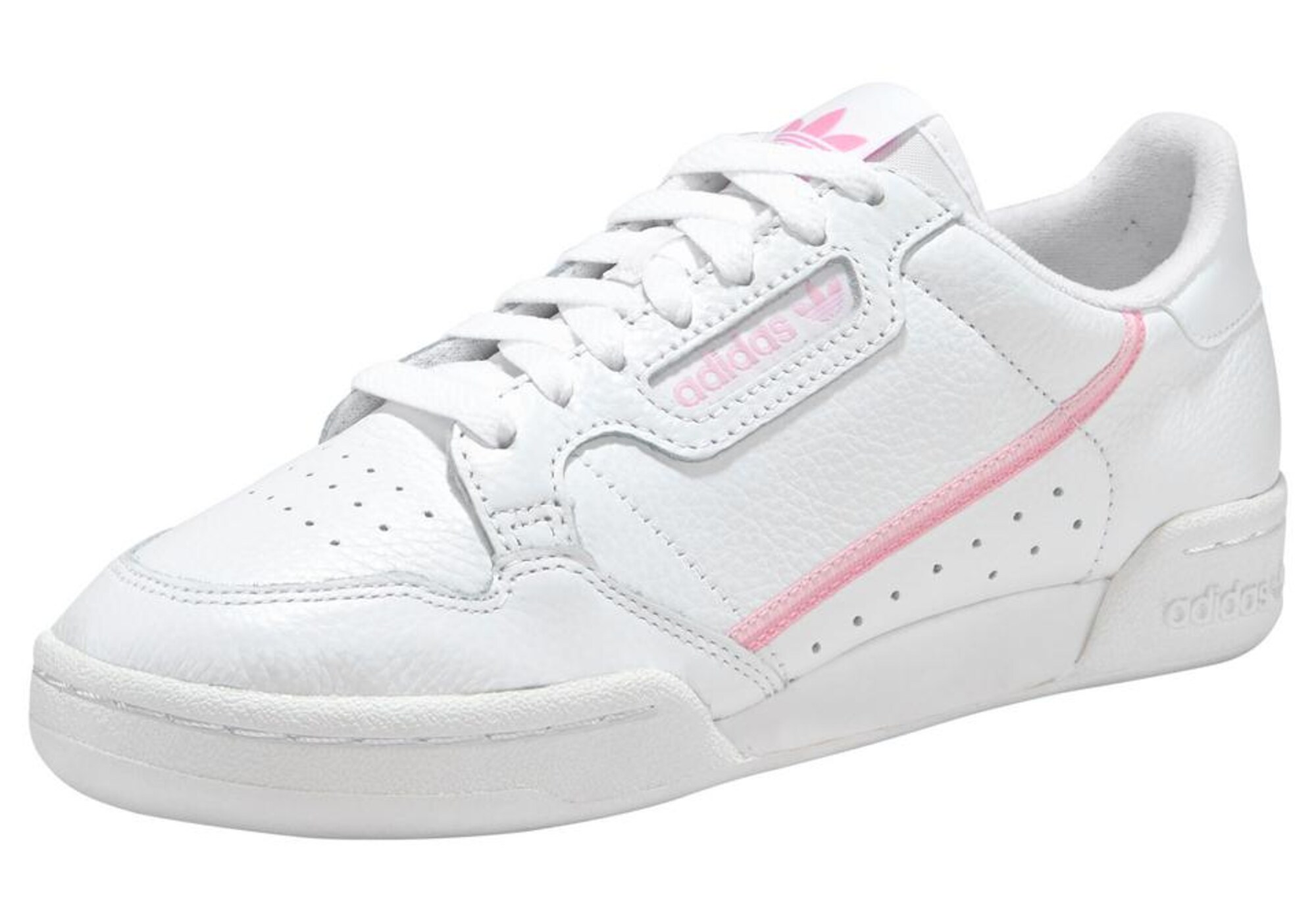 ADIDAS ORIGINALS Sportbačiai be auliuko 'Continental 80'  balta / rožių spalva