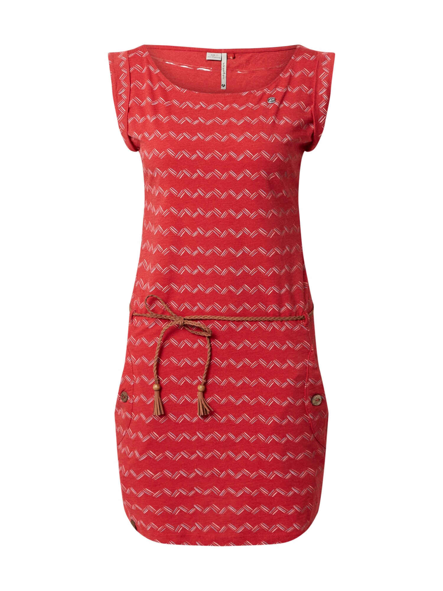 Ragwear Suknelė 'ZIG ZAG'  raudona