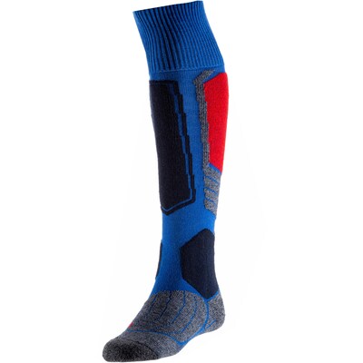 FALKE Calcetines deportivos 'SK1'  azul / gris moteado / rojo fuego / negro