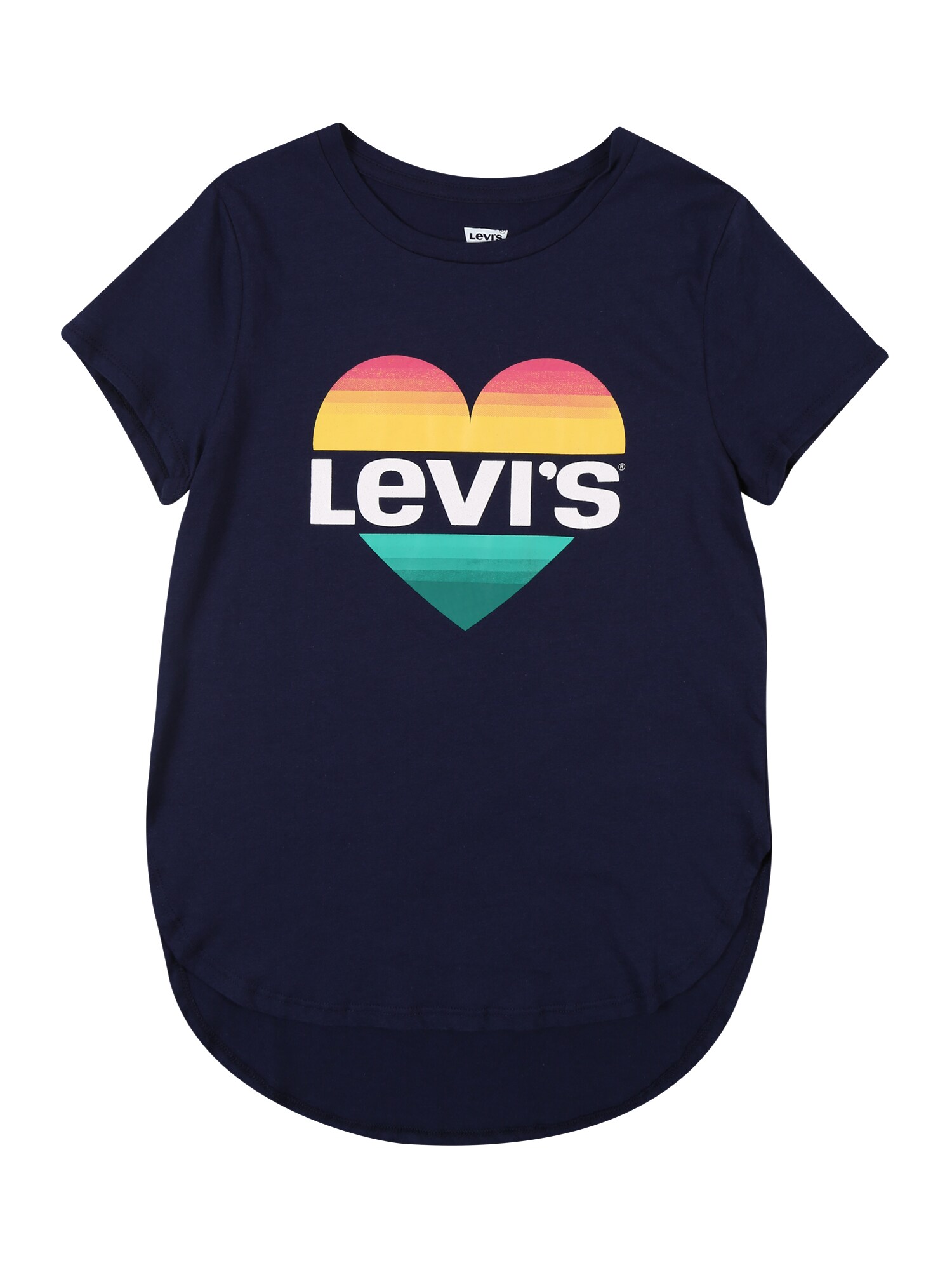LEVI'S Marškinėliai  kobalto mėlyna / balta / turkio spalva / geltona / rožinė