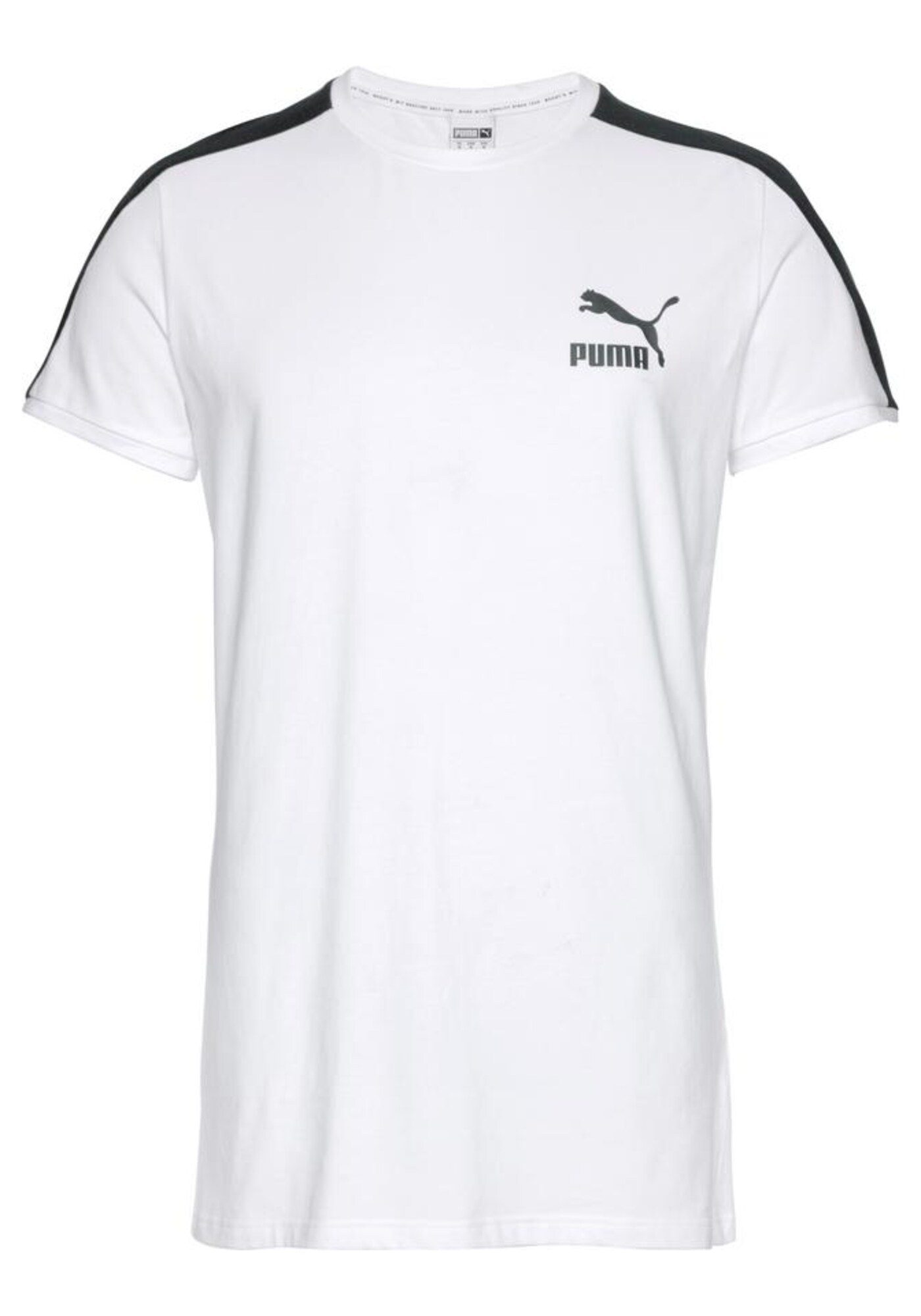 Puma Heren Functioneel Shirt T7 Zwart Wit puma kopen in de aanbieding