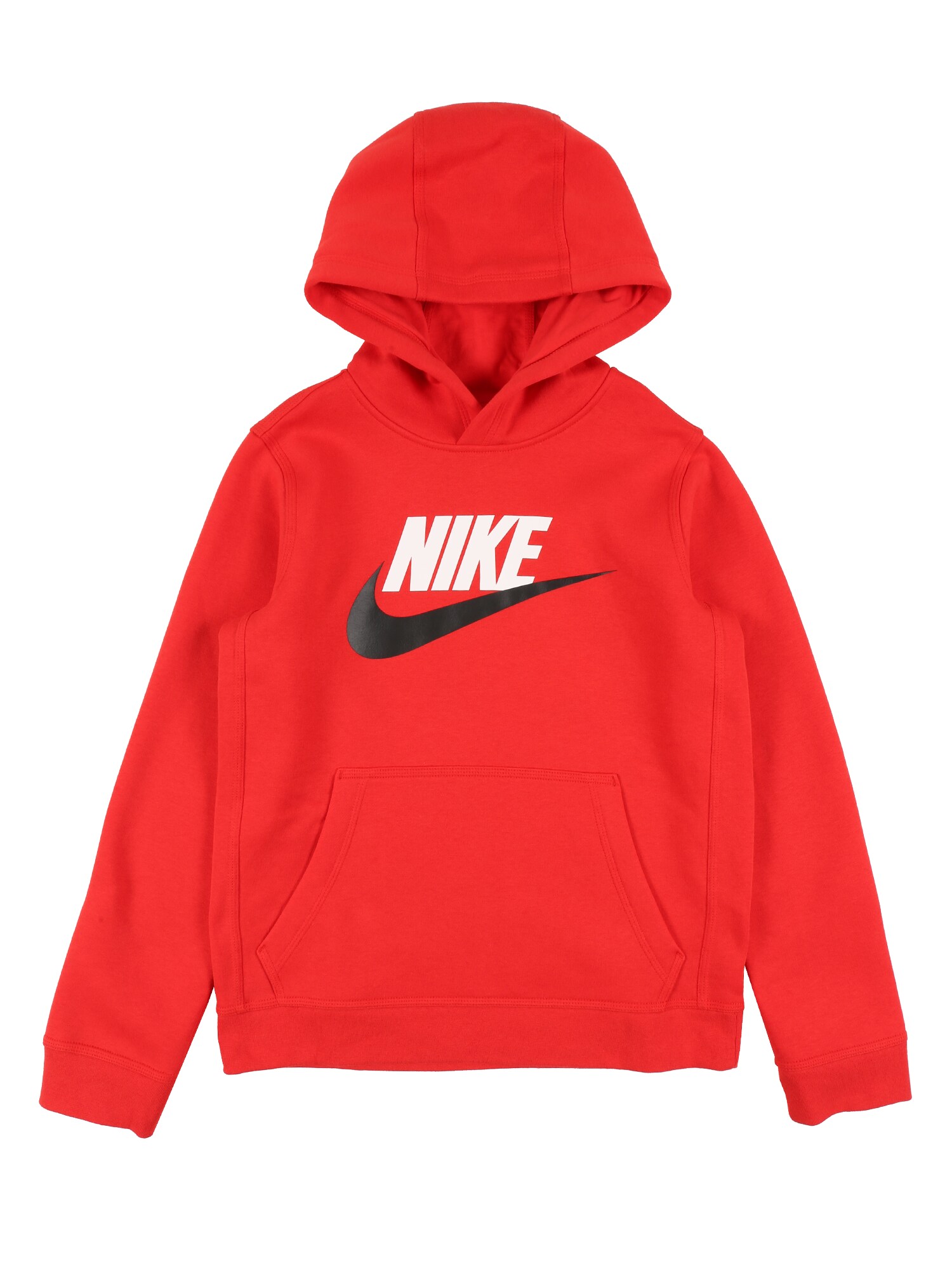 Nike Sportswear Megztinis be užsegimo 'CLUB'  raudona