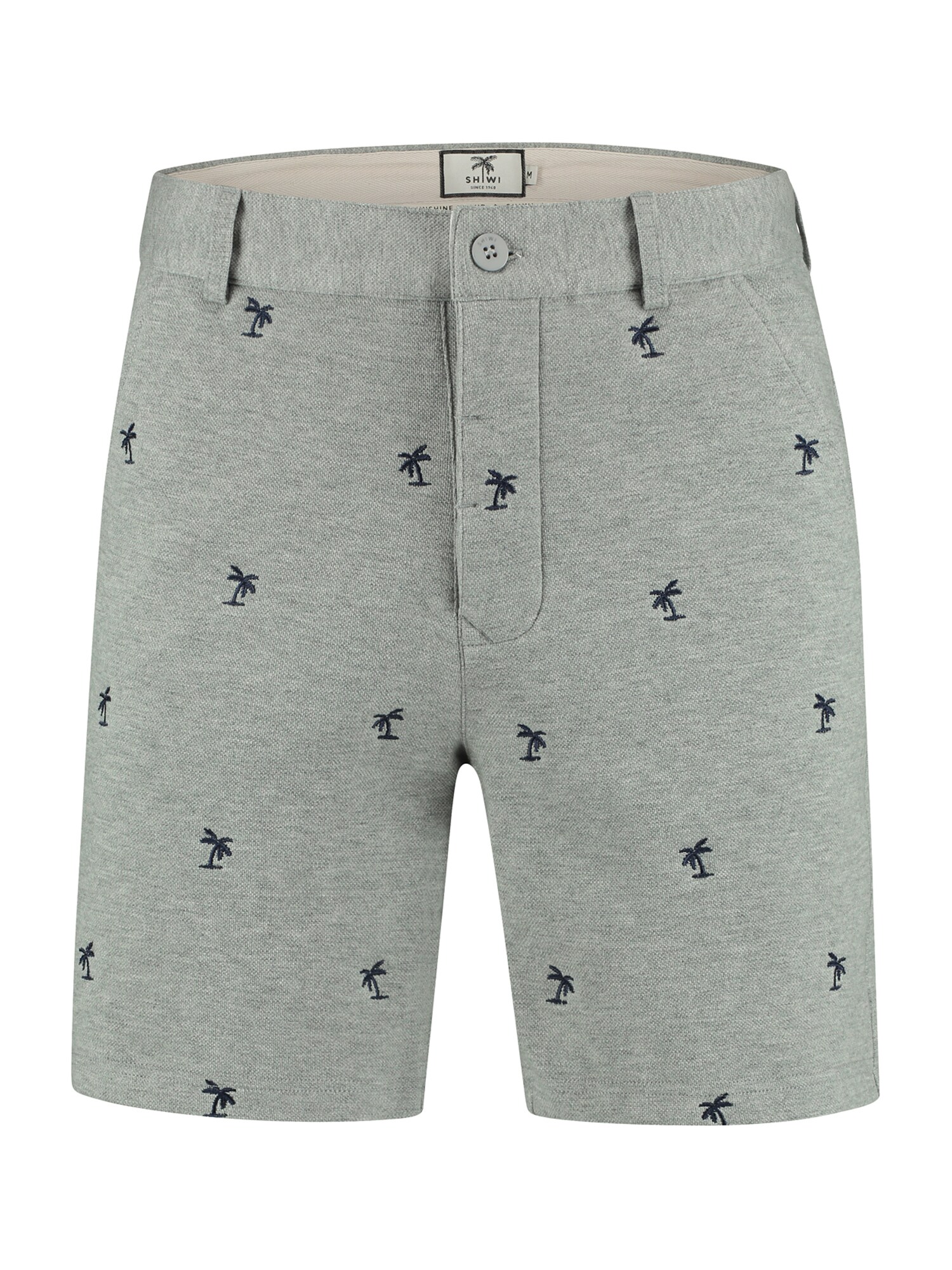 Shiwi Kelnės 'Sweat Short Pique Palm'  pilka