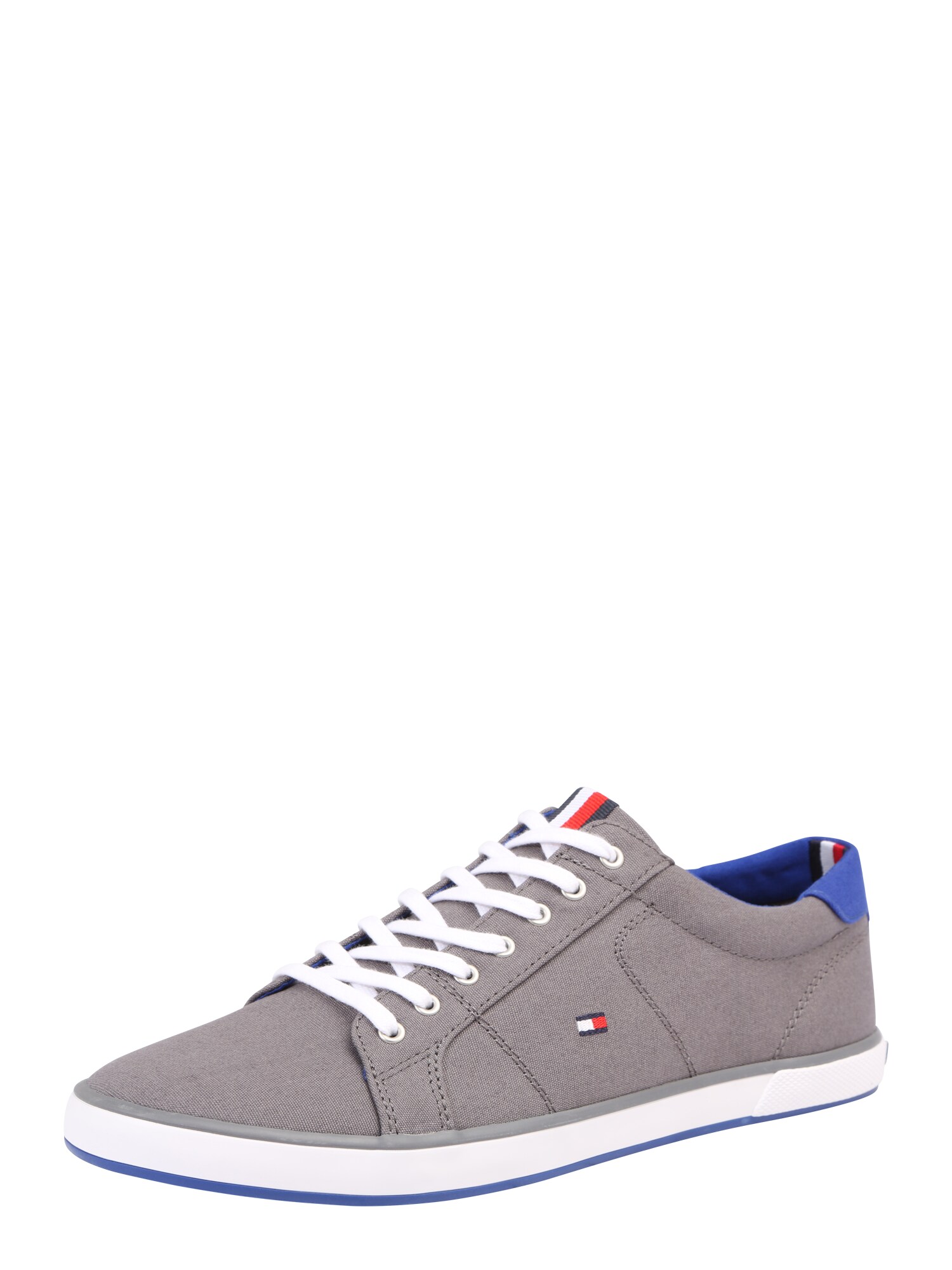 TOMMY HILFIGER Nízke tenisky 'Harlow'  modrá / tmavošedá / červená / biela