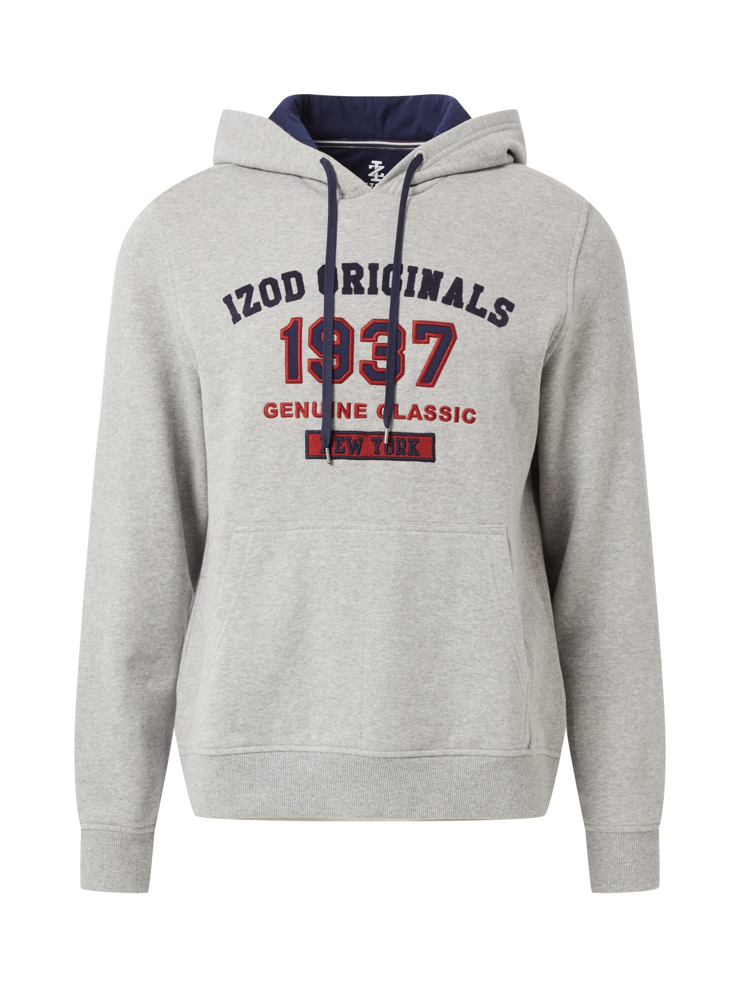 IZOD Megztinis be užsegimo 'SUPER SOFT IZOD'  raudona / pilka / tamsiai mėlyna